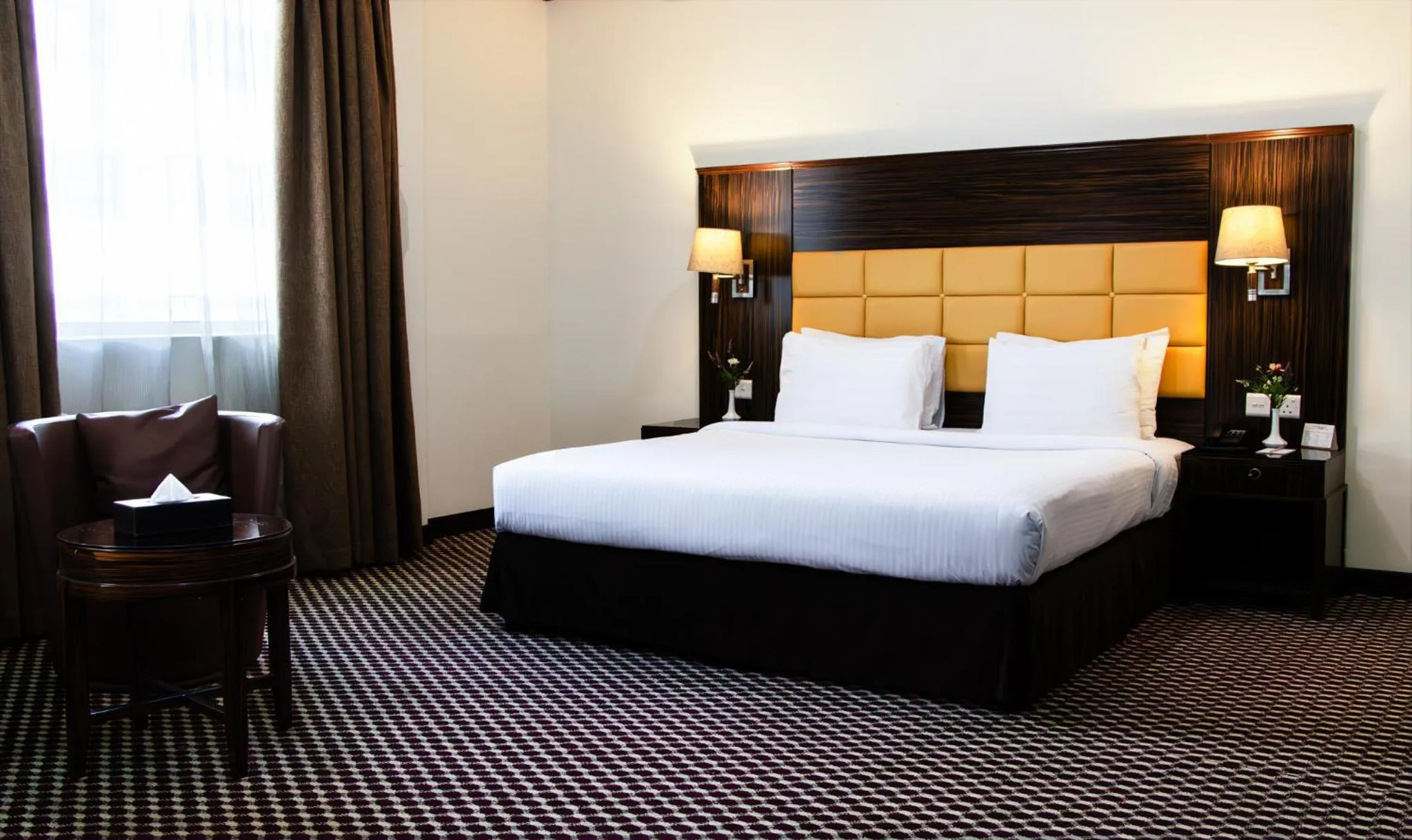 Bed in Fortune Karama Hotel