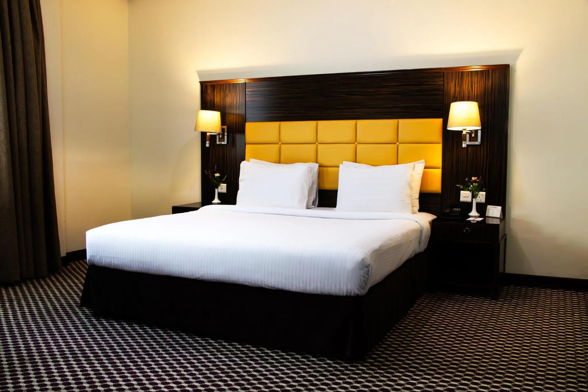 Bed in Fortune Karama Hotel