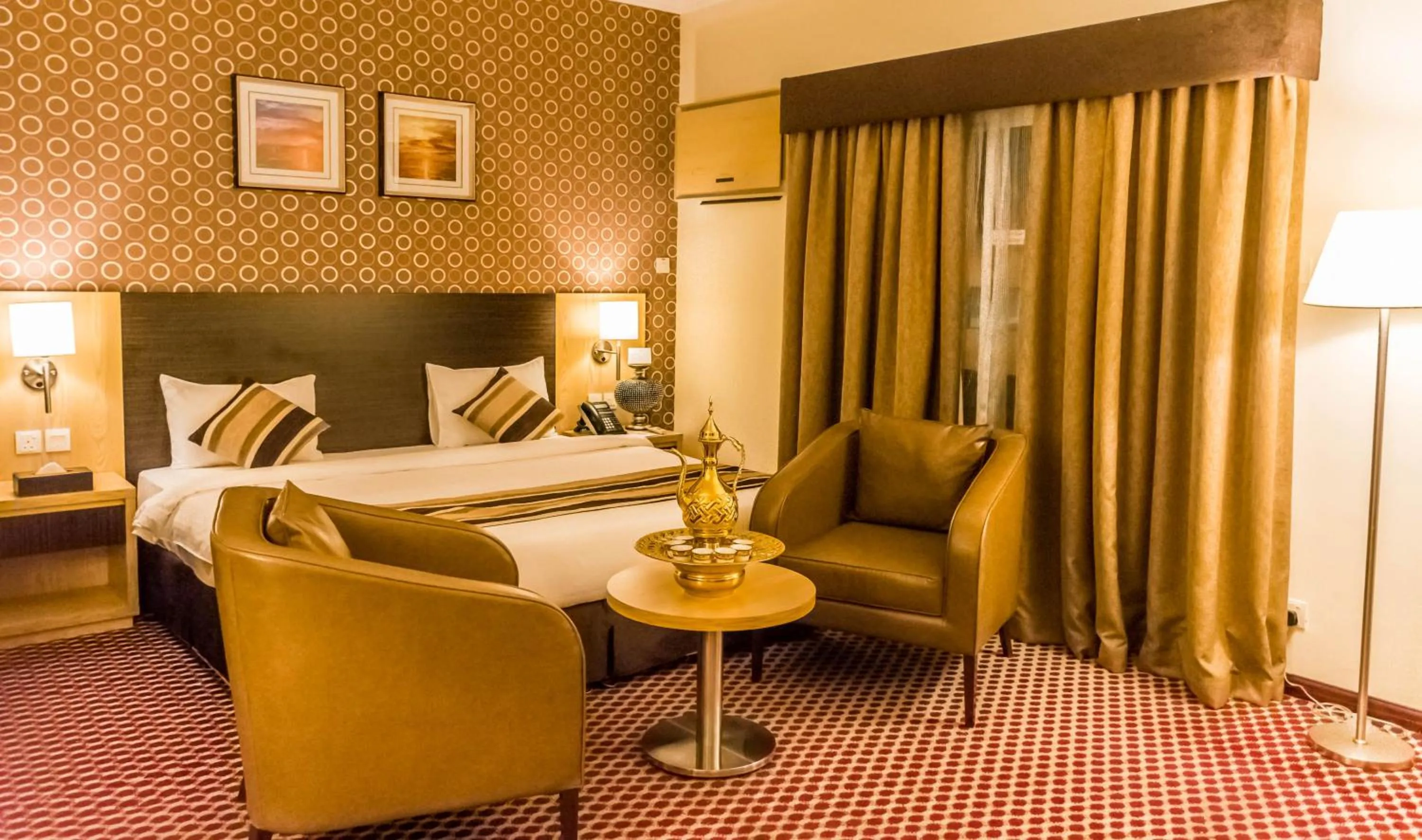 Bed in Fortune Karama Hotel