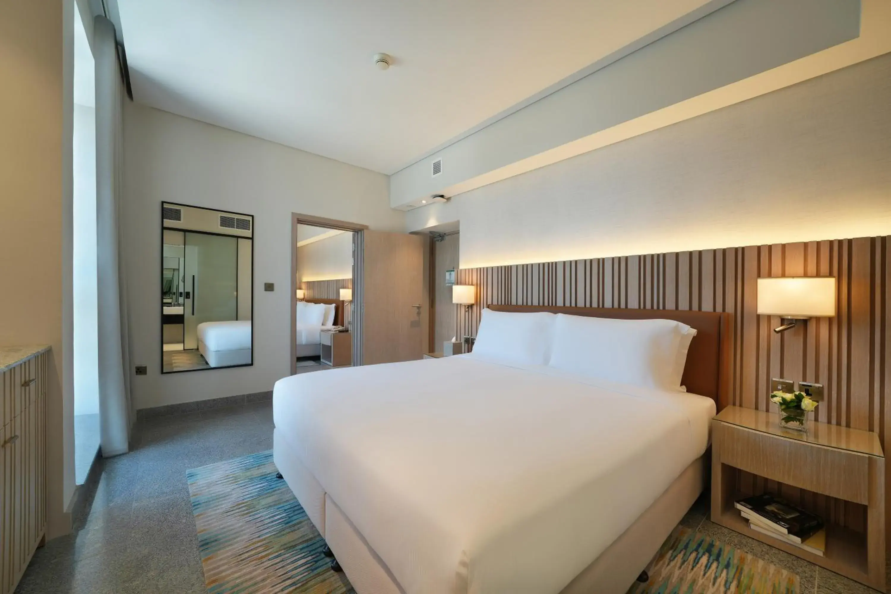 Family Connecting Rooms – King and Twin Beds in Arabian Park Dubai, an Edge by Rotana Hotel Family Connecting Rooms – King and Twin Beds in Arabian Park Dubai, an Edge by Rotana Hotel