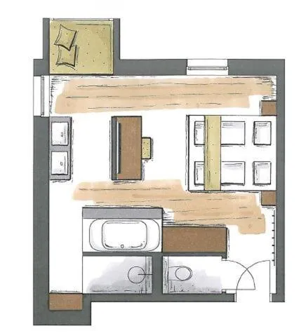 Area and facilities in ALMMONTE PRÄCLARUM SUITES - Casual Boutique Hotel