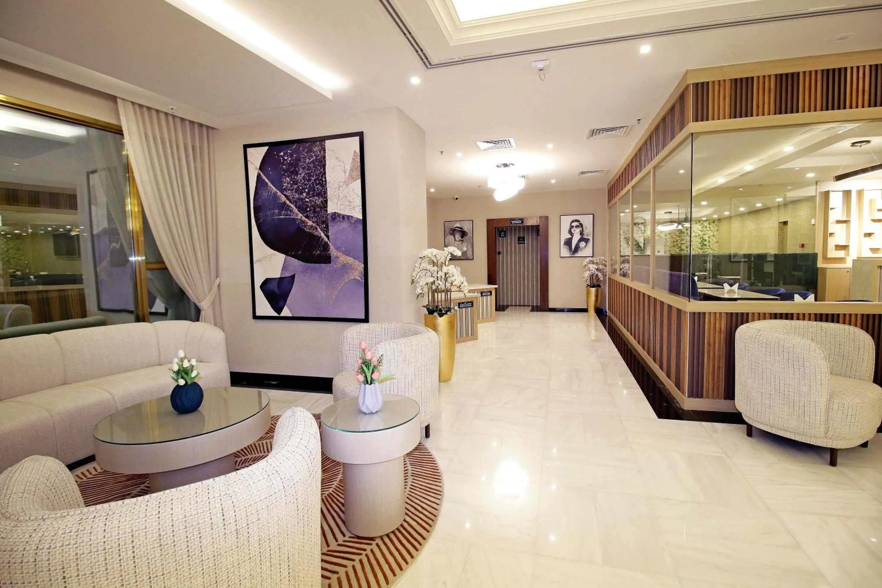 Lobby or reception in The George Hotel by Saffron, Dubai Creek