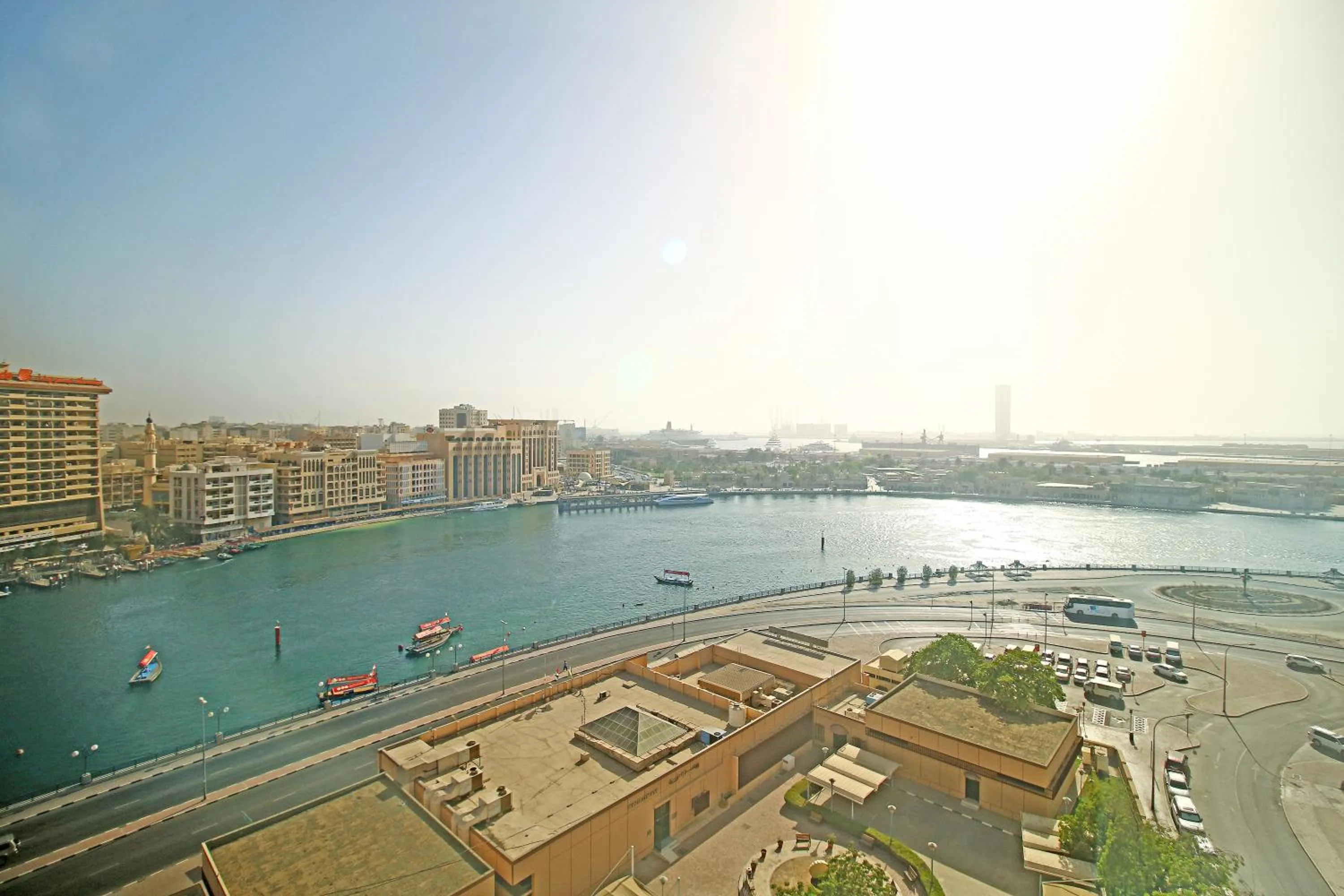 Lake view in The George Hotel by Saffron, Dubai Creek