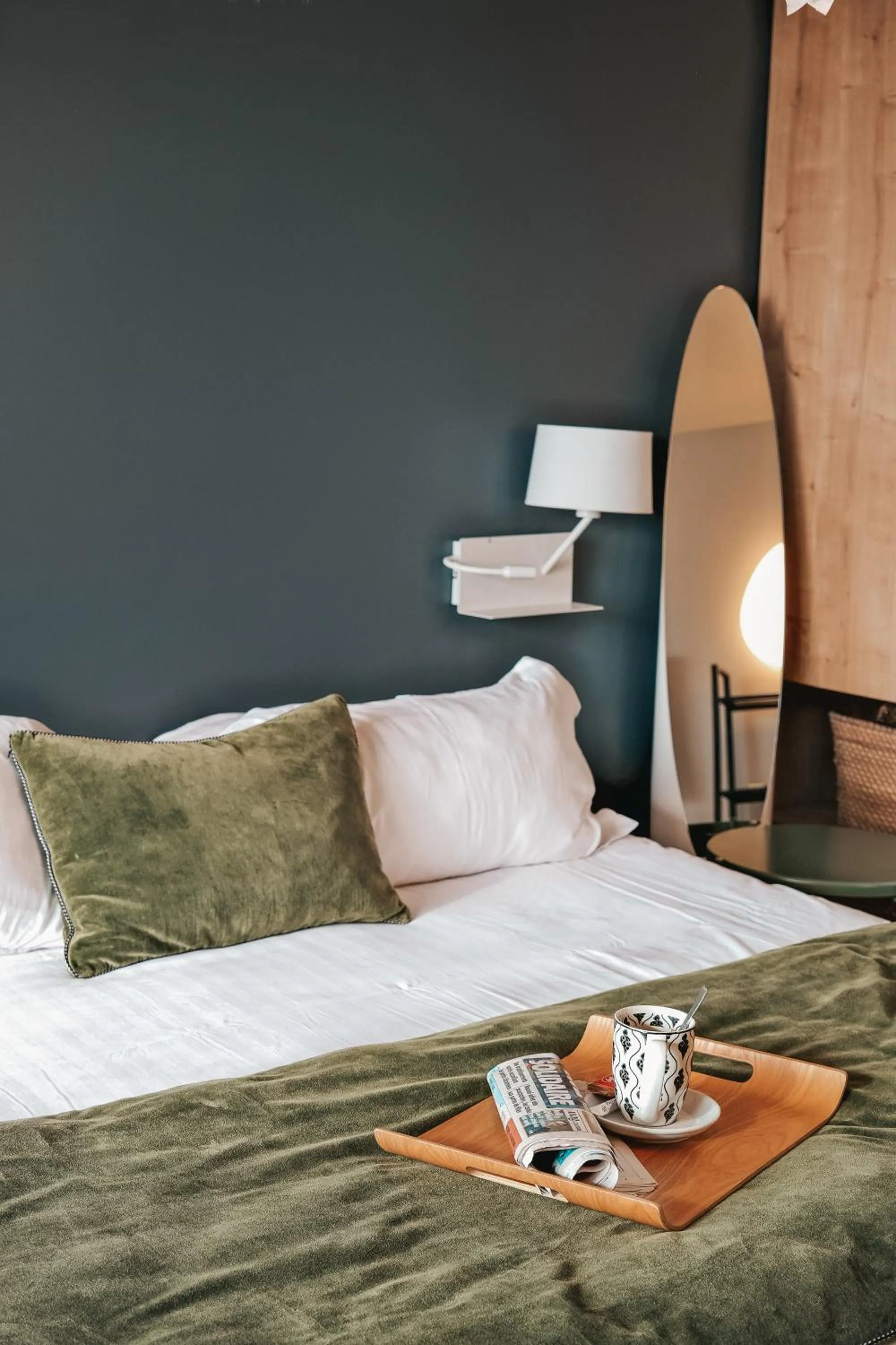 Bed in Hotel Plein Large