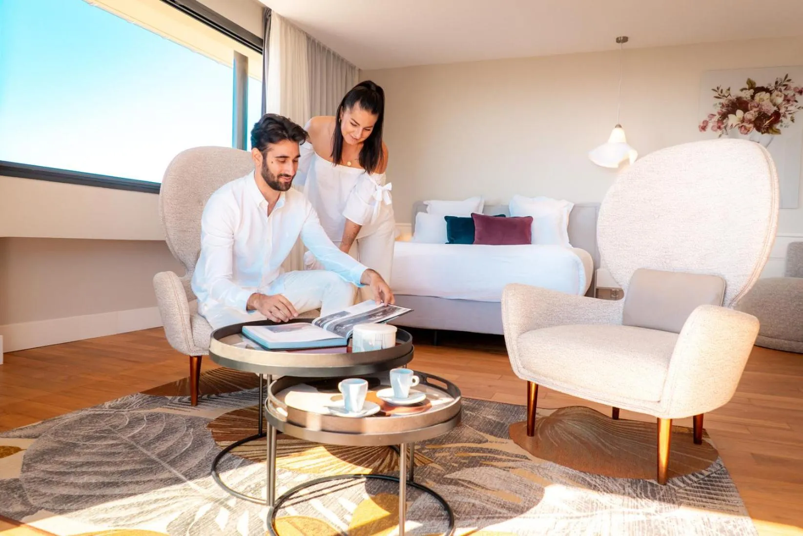 Living room in Eden Rose Grand Hotel BW Premier Collection