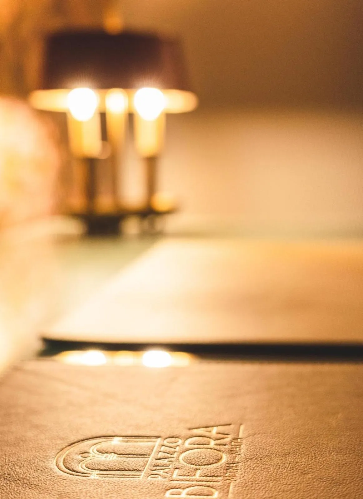 Seating area in Palazzo Bifora