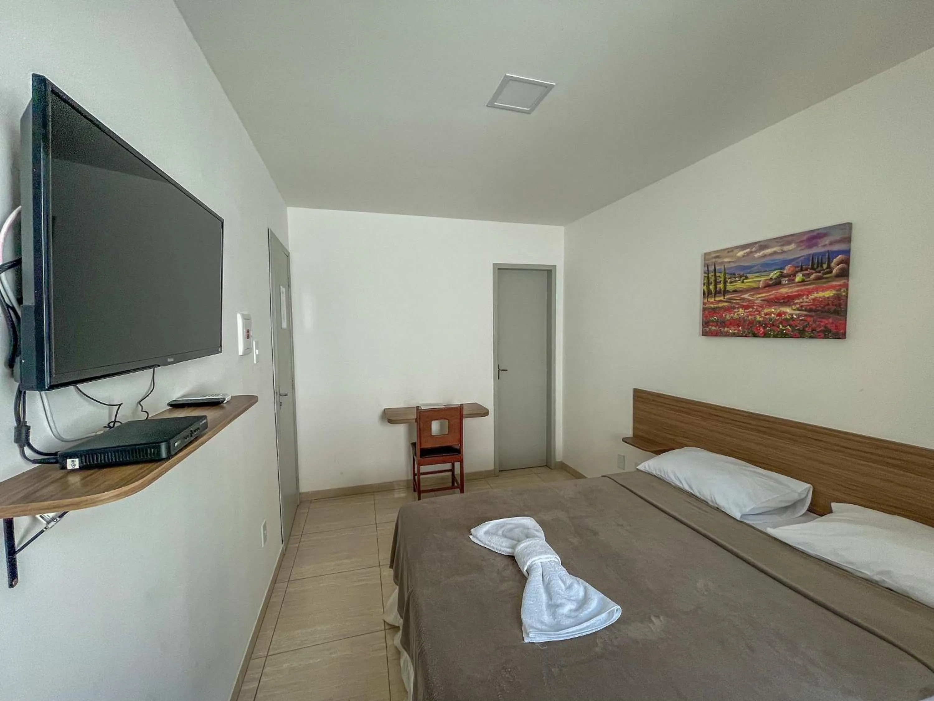 Bed in Pousada Talha - Mar