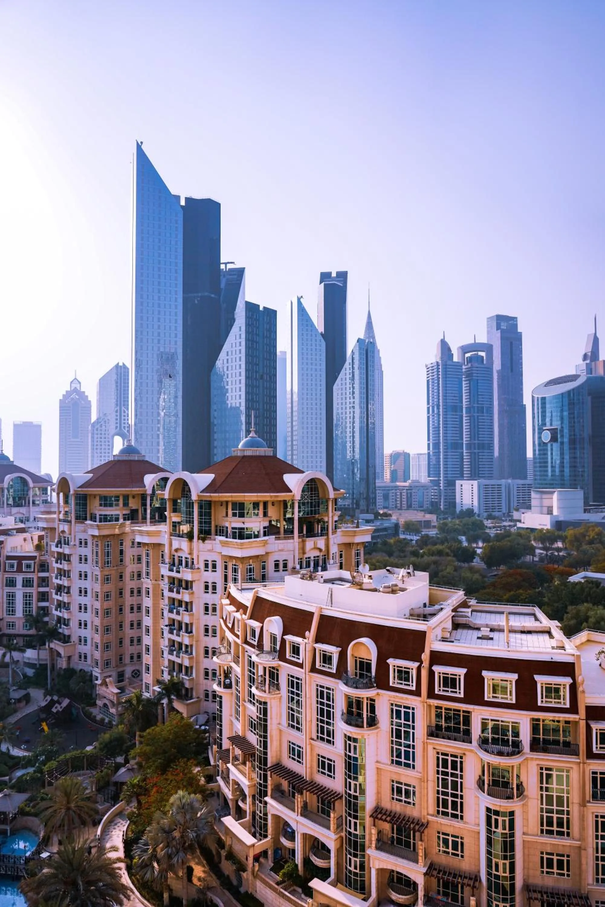 Property building in Swissôtel Al Murooj Dubai