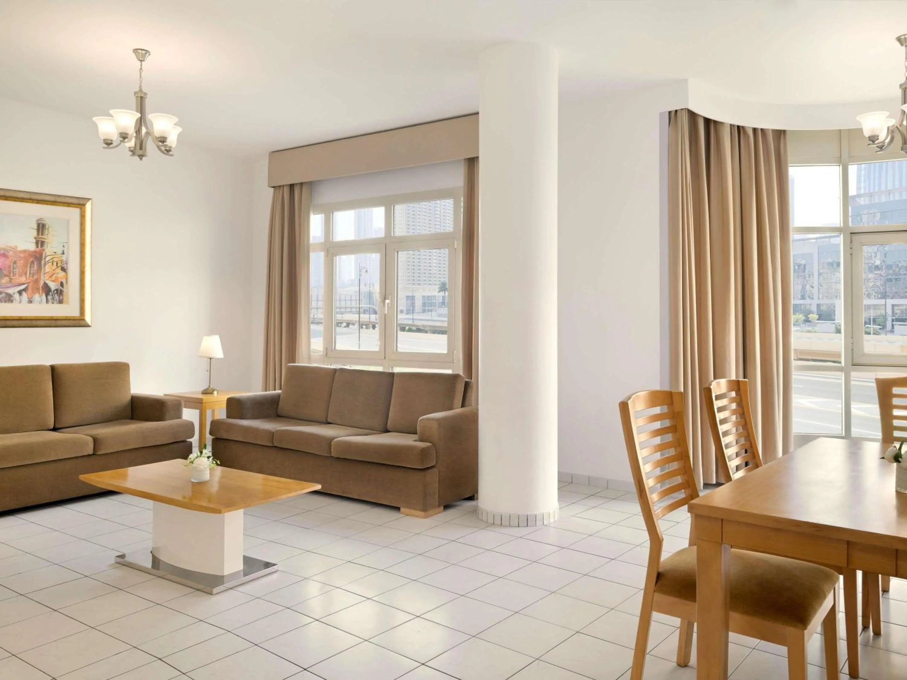 Bedroom in Swissôtel Al Murooj Dubai