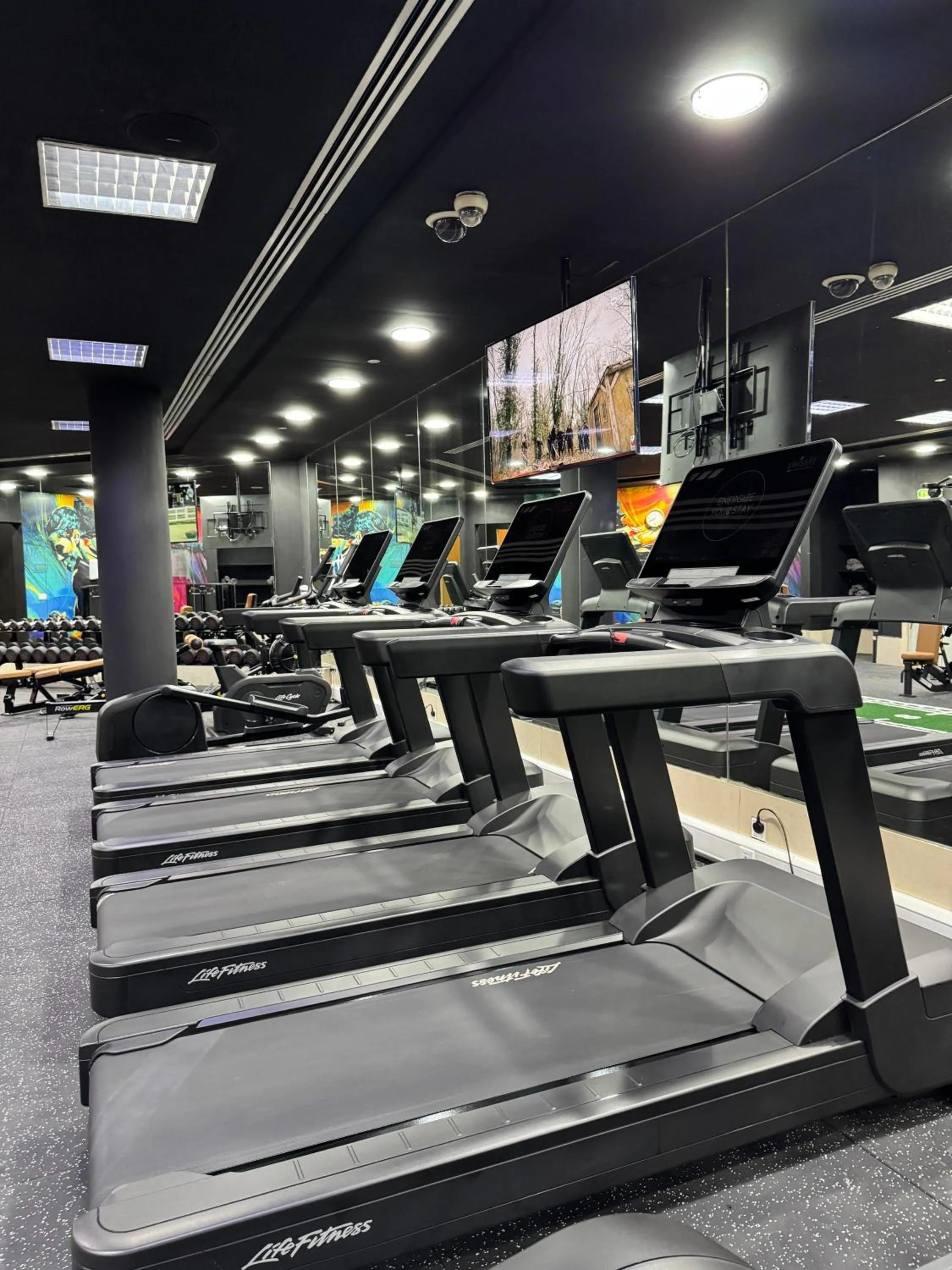 Fitness centre/facilities in Swissôtel Al Murooj Dubai