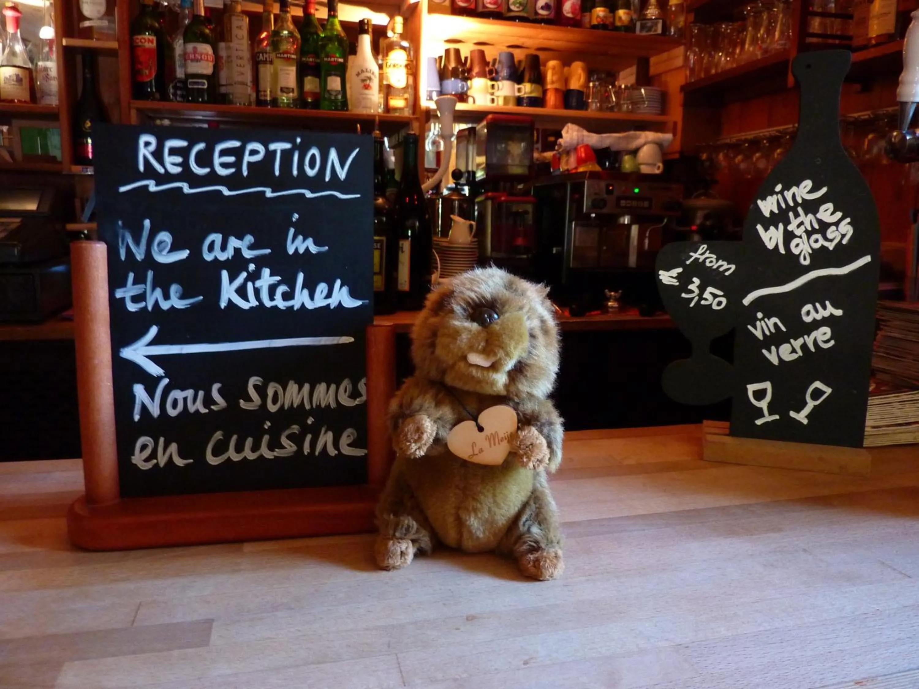 Decorative detail in Hotel Auberge Edelweiss
