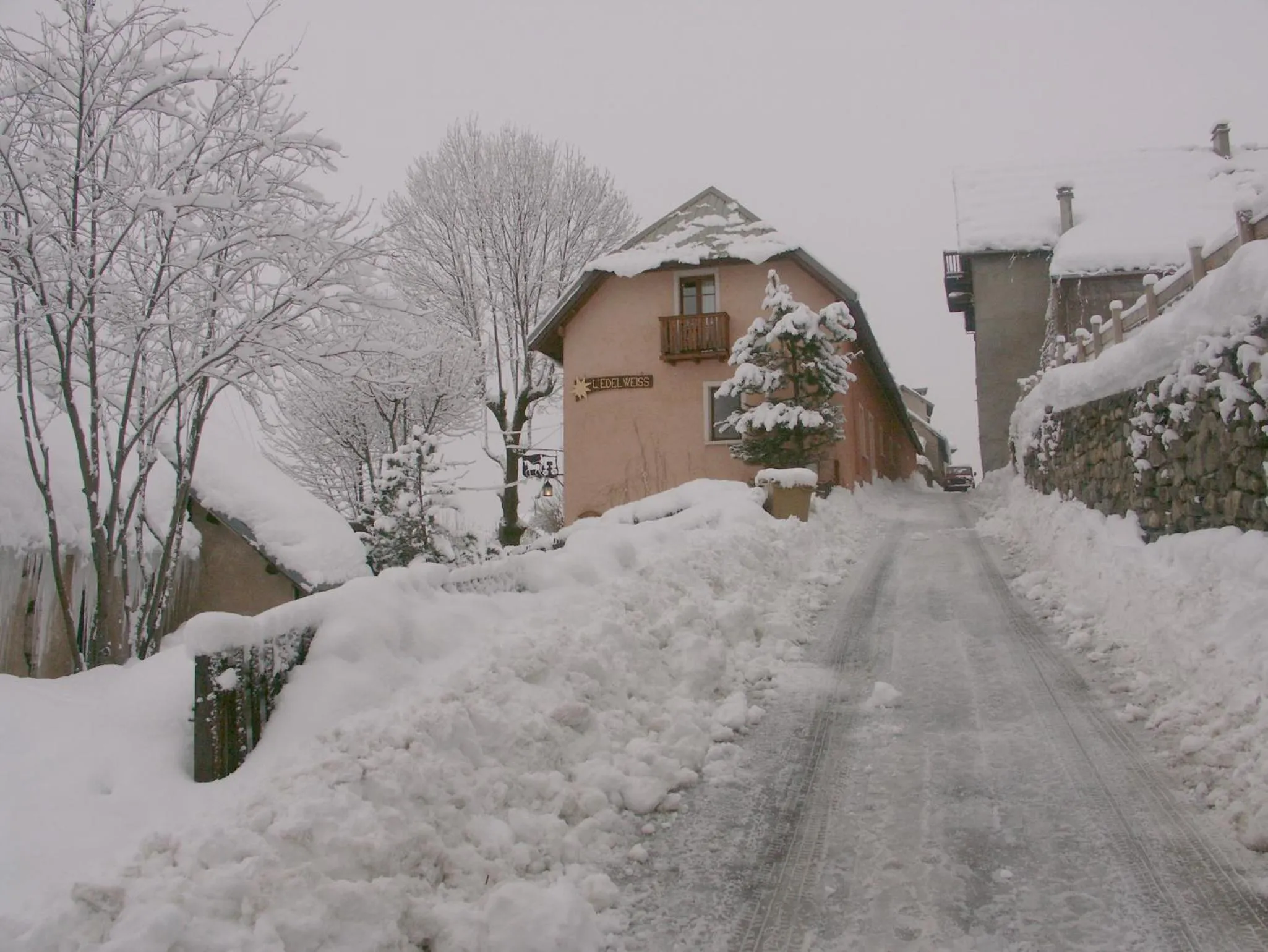 Facade/entrance in Hotel Auberge Edelweiss