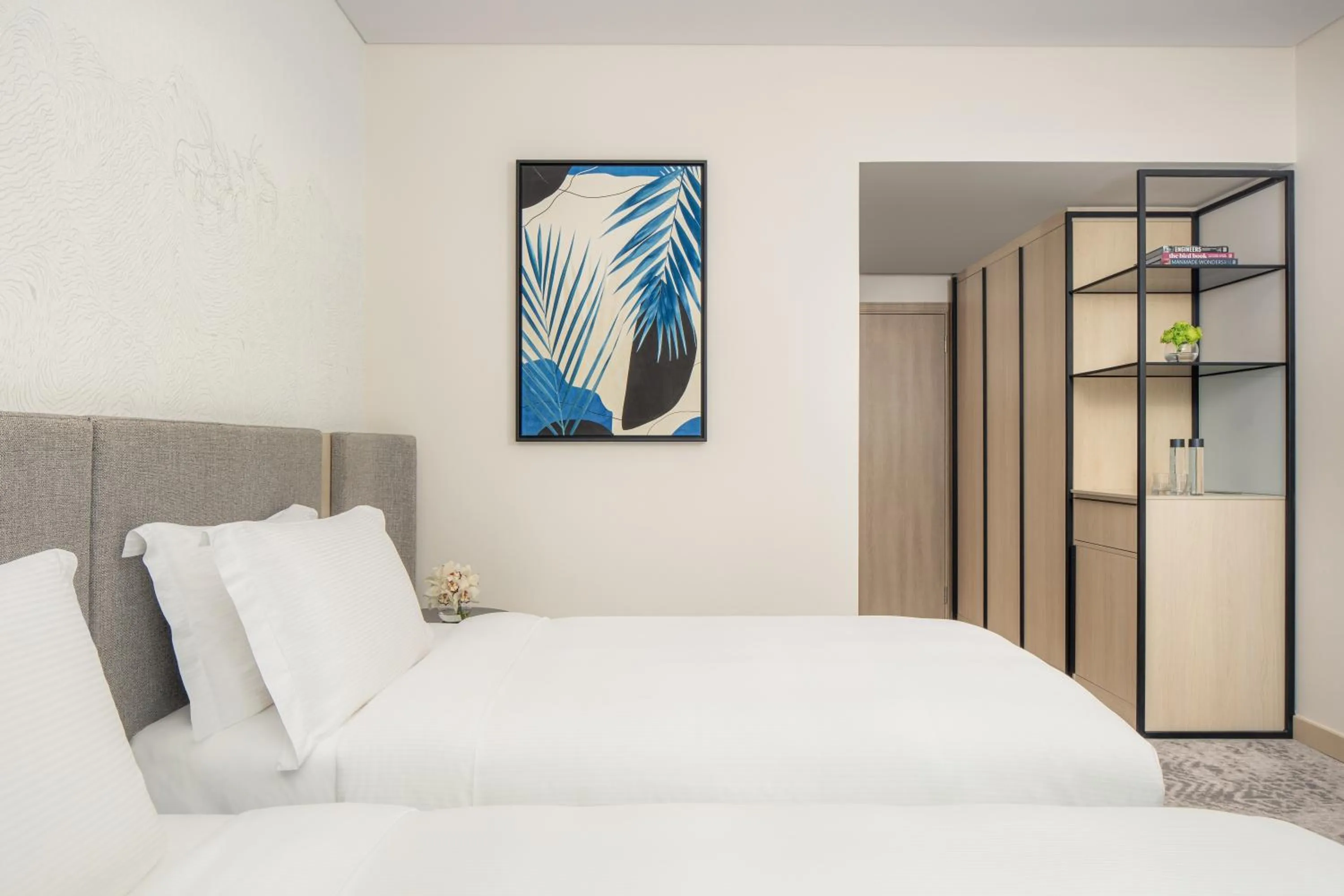 Bedroom, Bed in Towers Rotana - Dubai