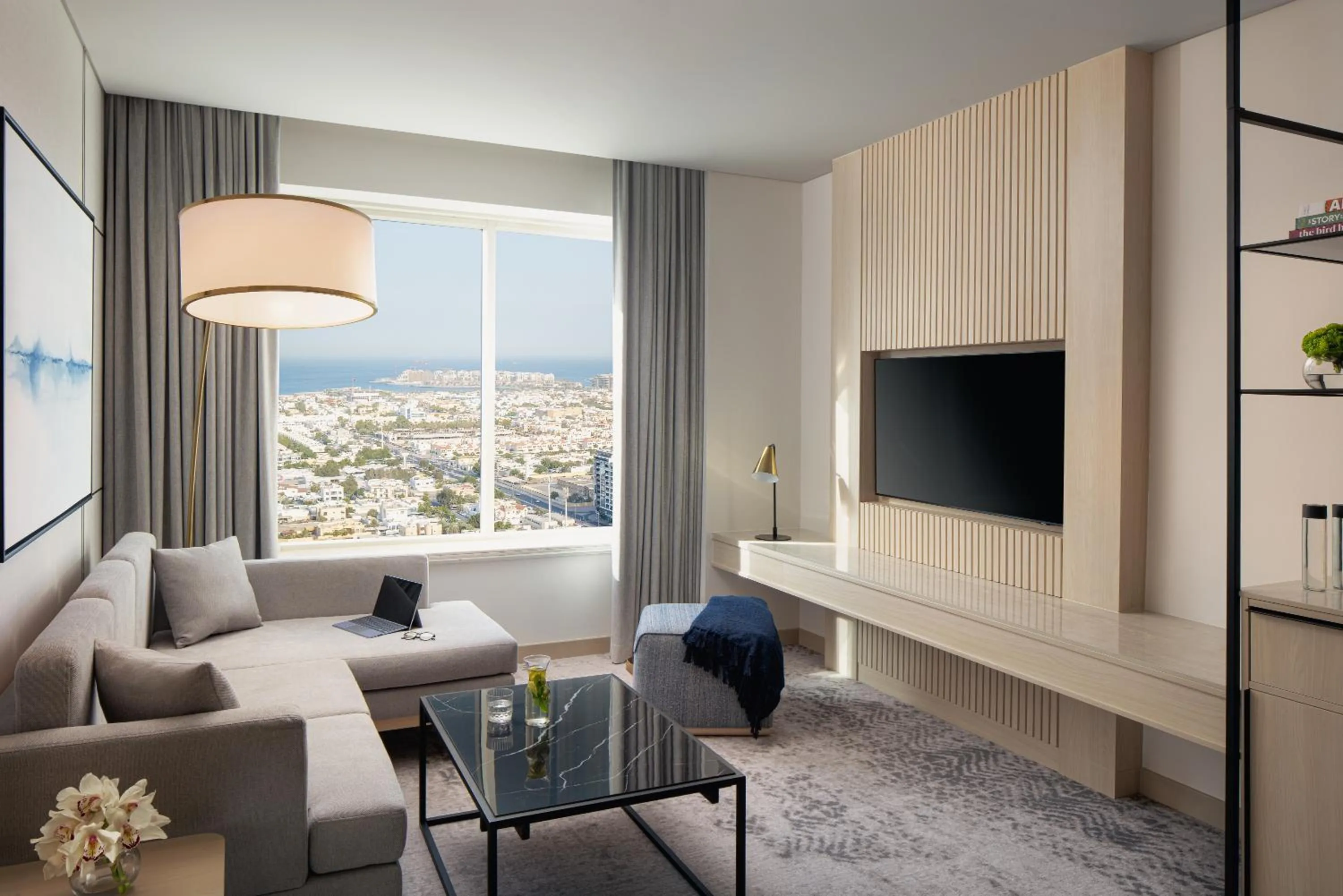 Living room in Towers Rotana - Dubai