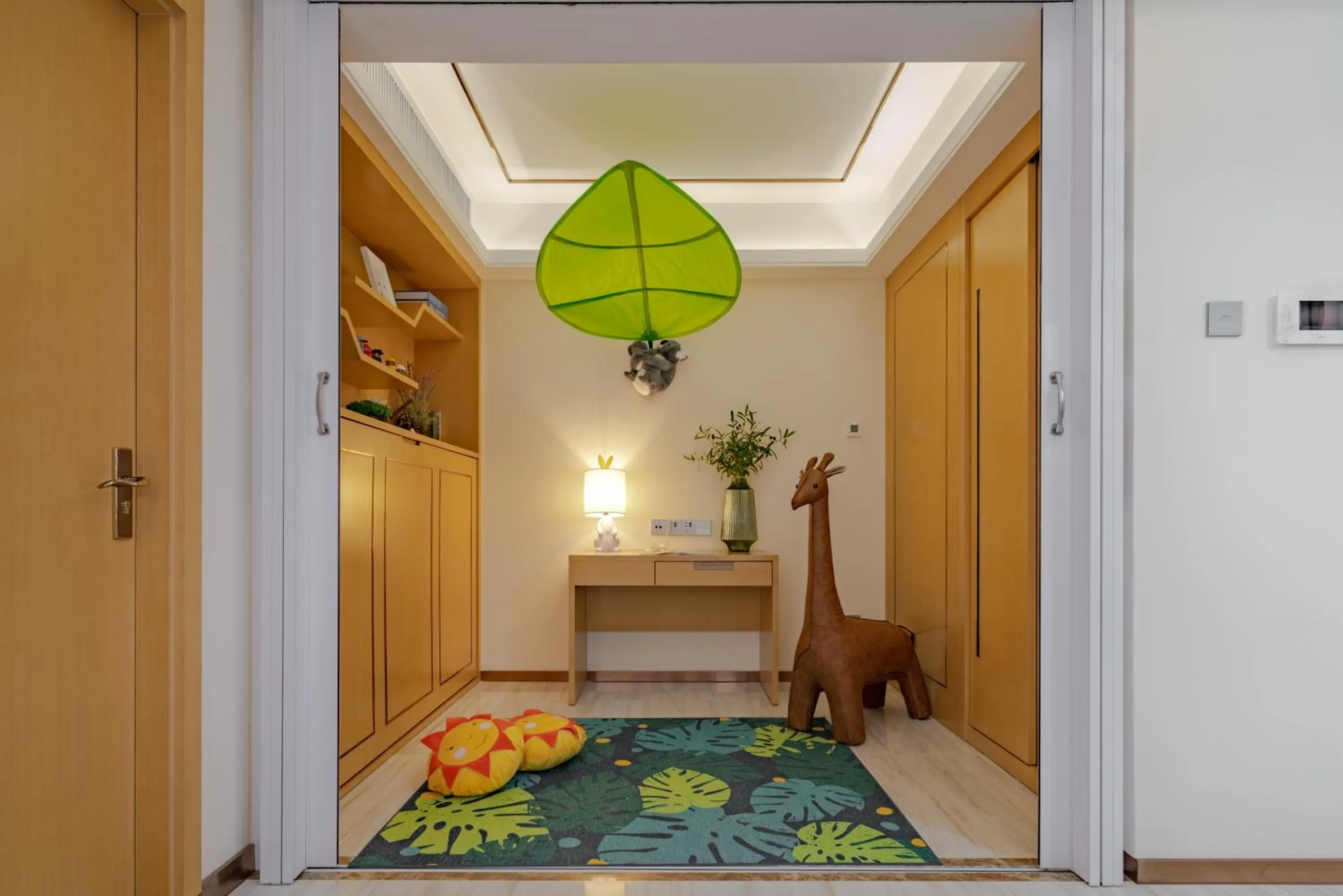 Living room in Dingshang Apartment Hotel