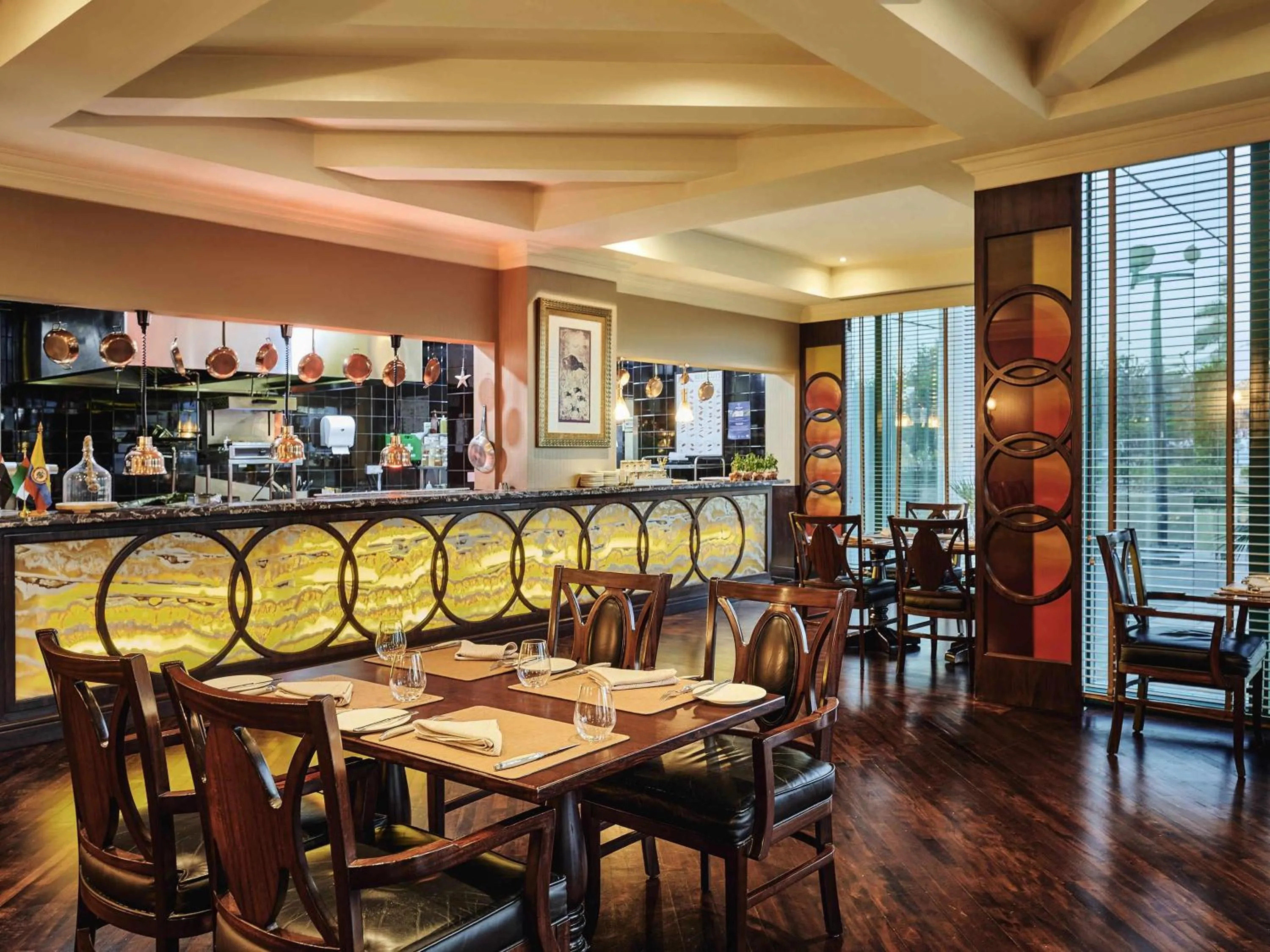 Restaurant/places to eat in Mövenpick Grand Al Bustan