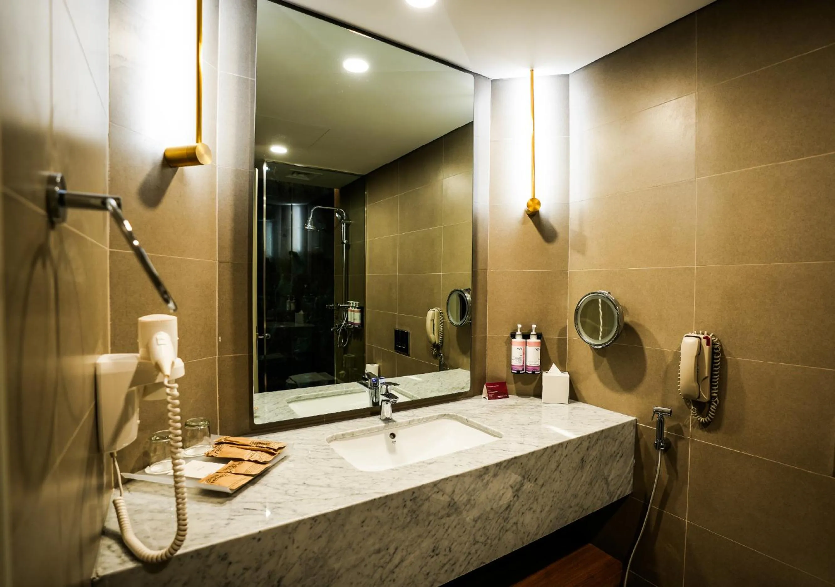 Bathroom in Mövenpick Grand Al Bustan