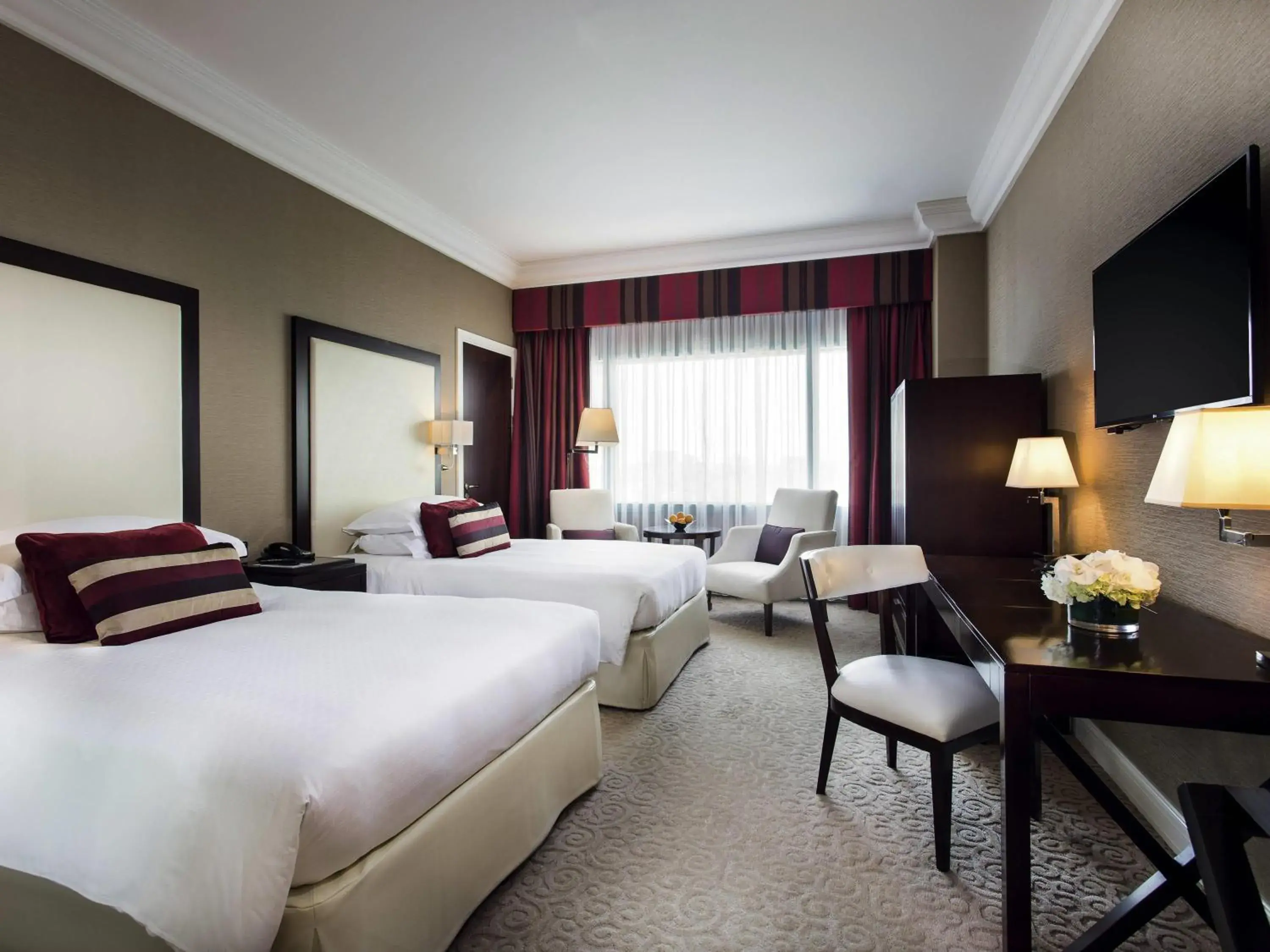 Executive Twin Room - includes Premium Guest Benefits in Mövenpick Grand Al Bustan Executive Twin Room - includes Premium Guest Benefits in Mövenpick Grand Al Bustan