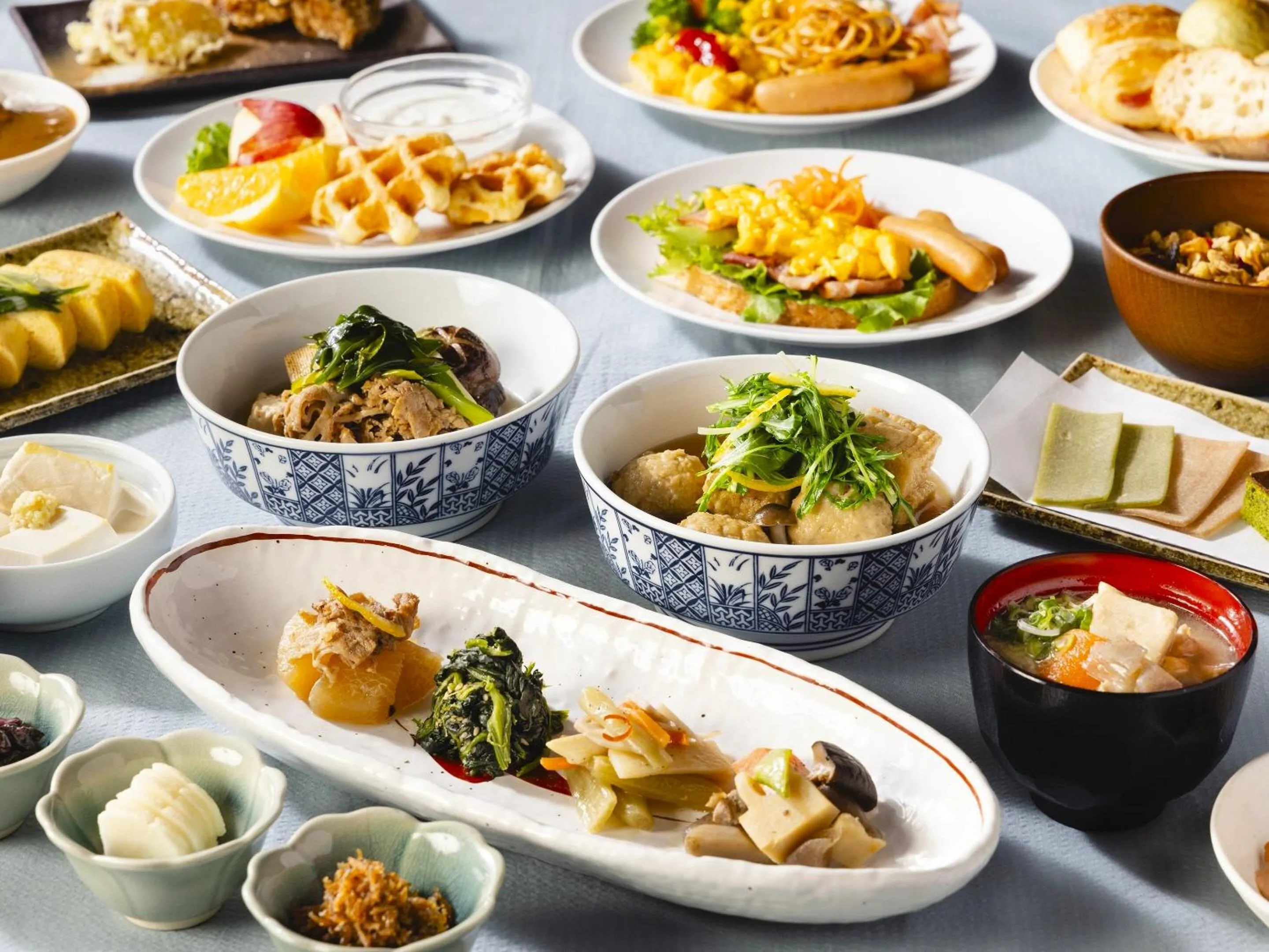 Breakfast in KOKO HOTEL Kyoto Sanjo - formerly Hotel Wing International Premium Kyoto Sanjo