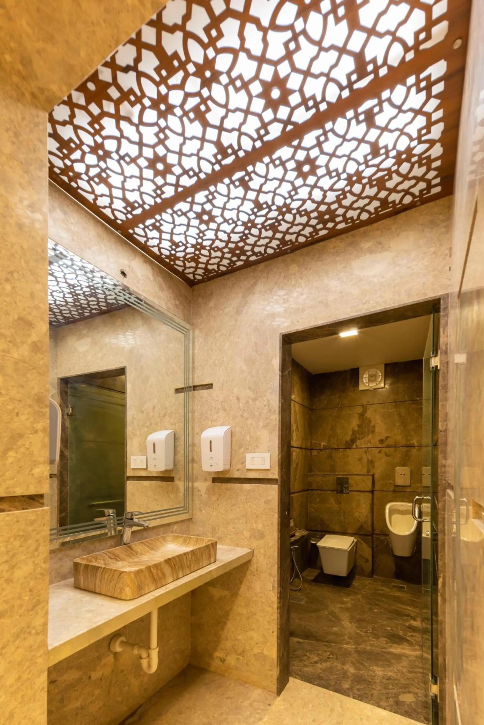Bathroom in ama Stays & Trails Talia Costa, Udaipur