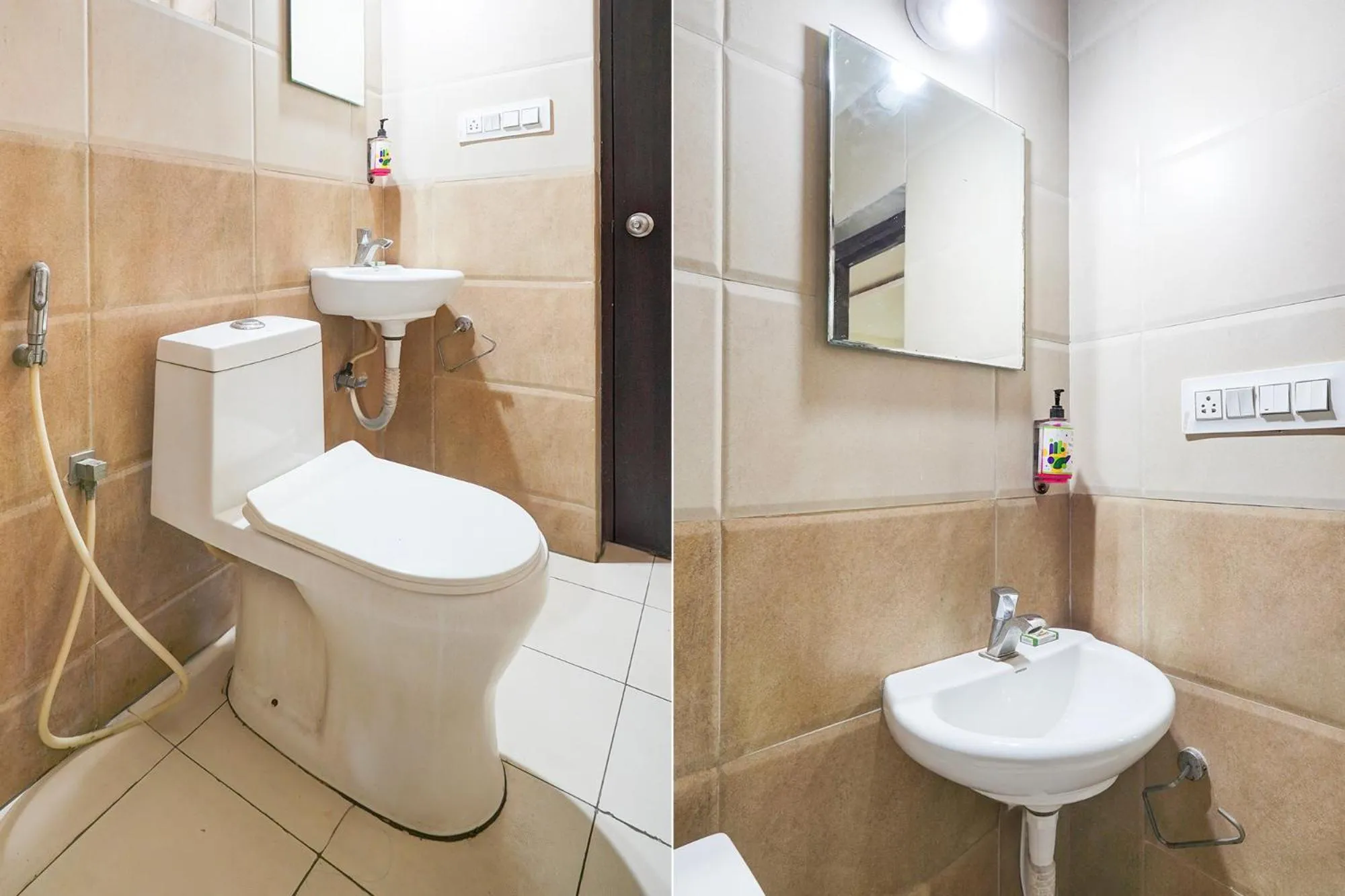 Bathroom in FabHotel Atithi Residency - Nr Kaikondrahalli Lake