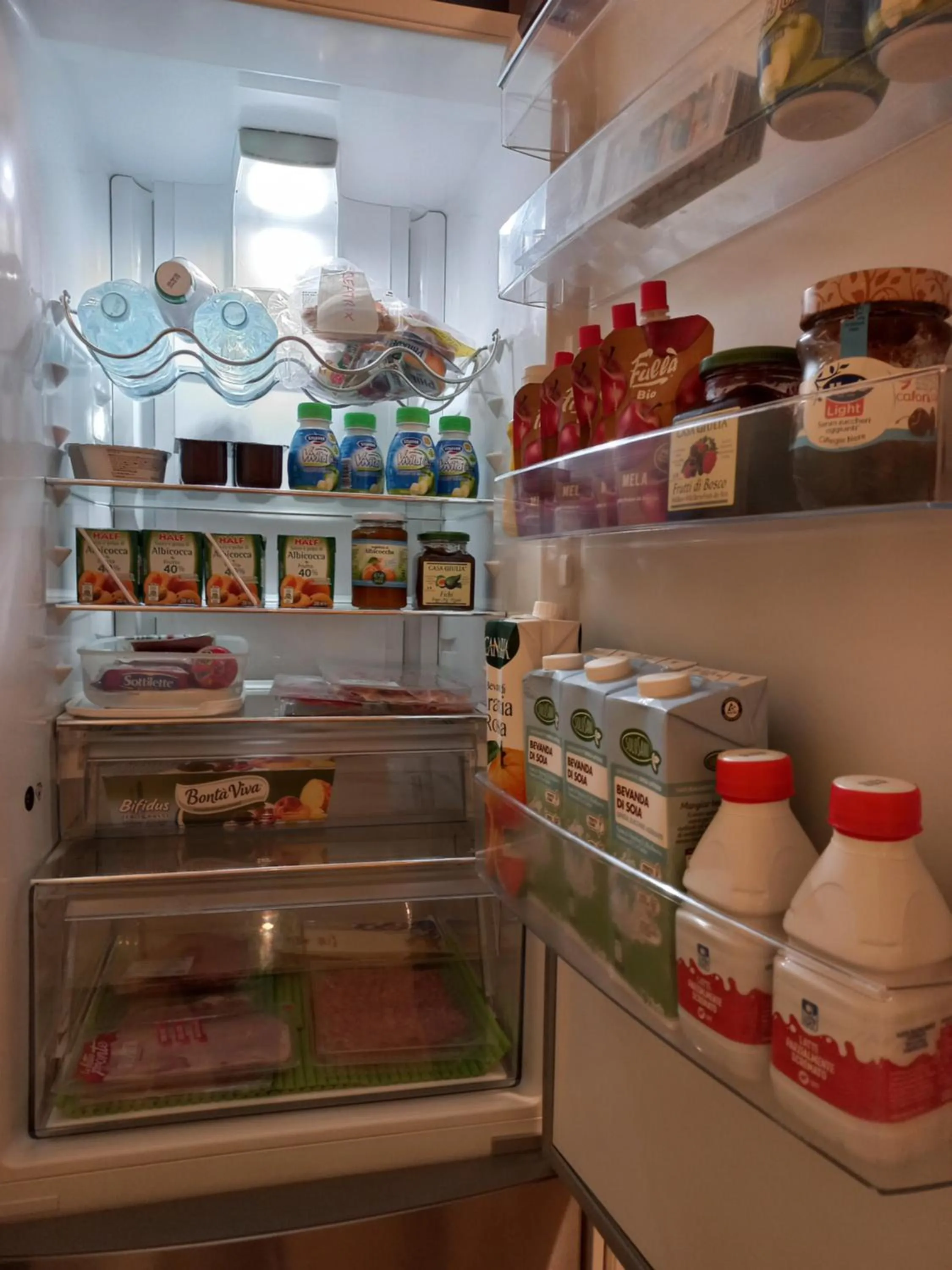 Food and drinks in Lady D Bed&Breakfast