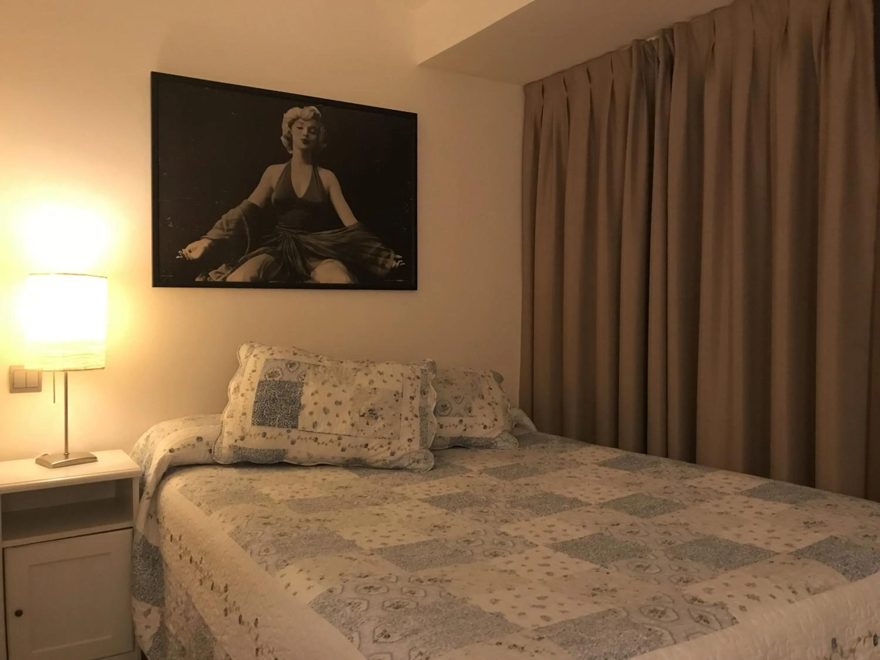 Bed in Apartamentos Ebro Reinosa