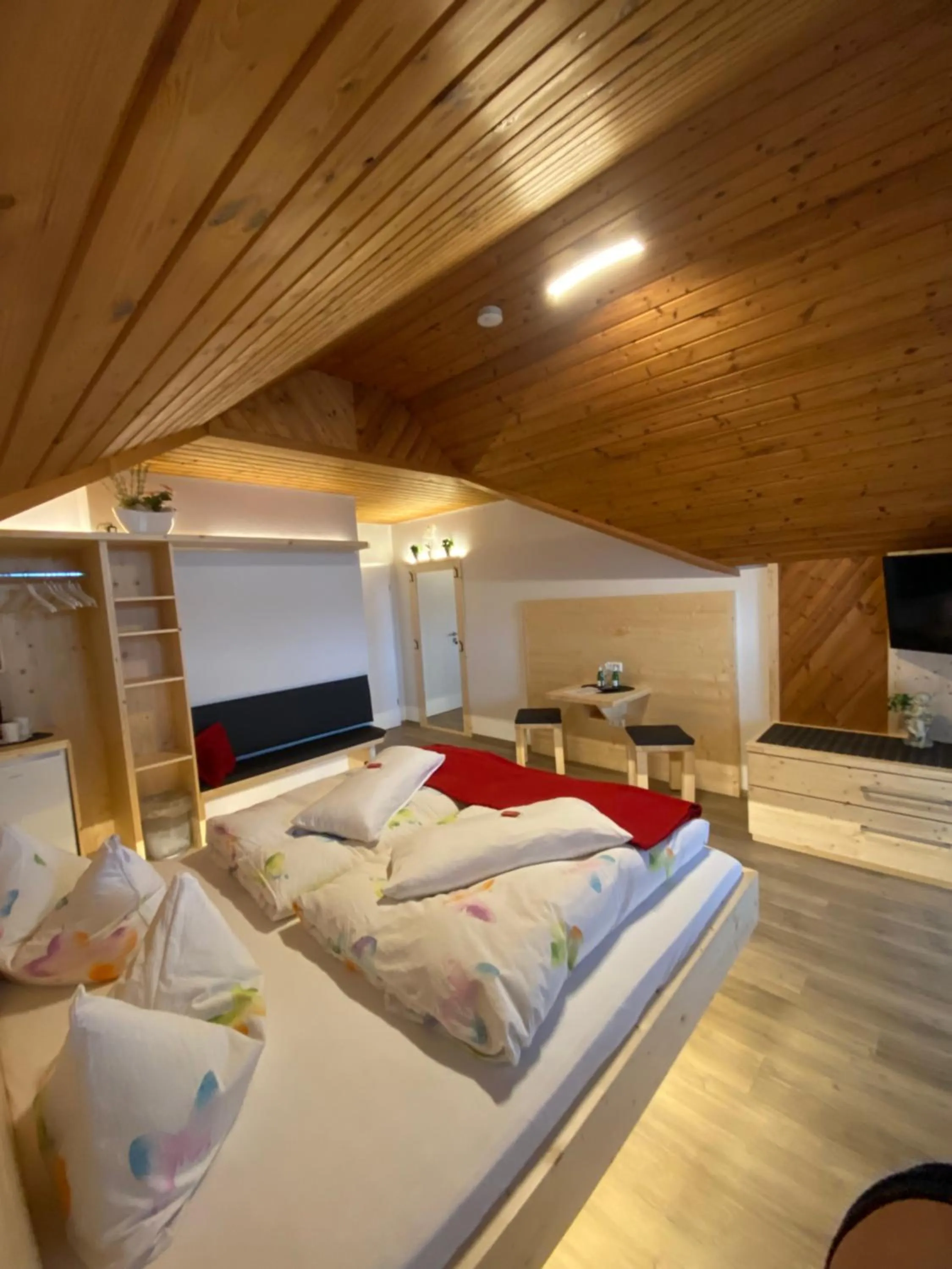 Photo of the whole room, Bed in Landhaus Monika