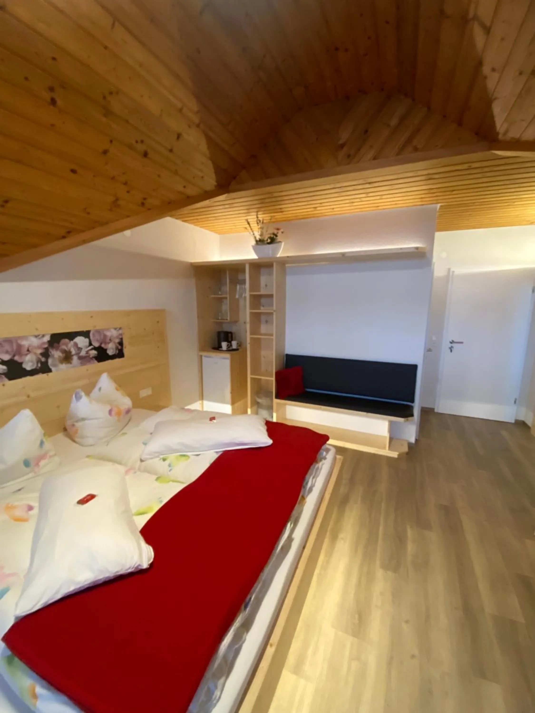 Photo of the whole room, Bed in Landhaus Monika