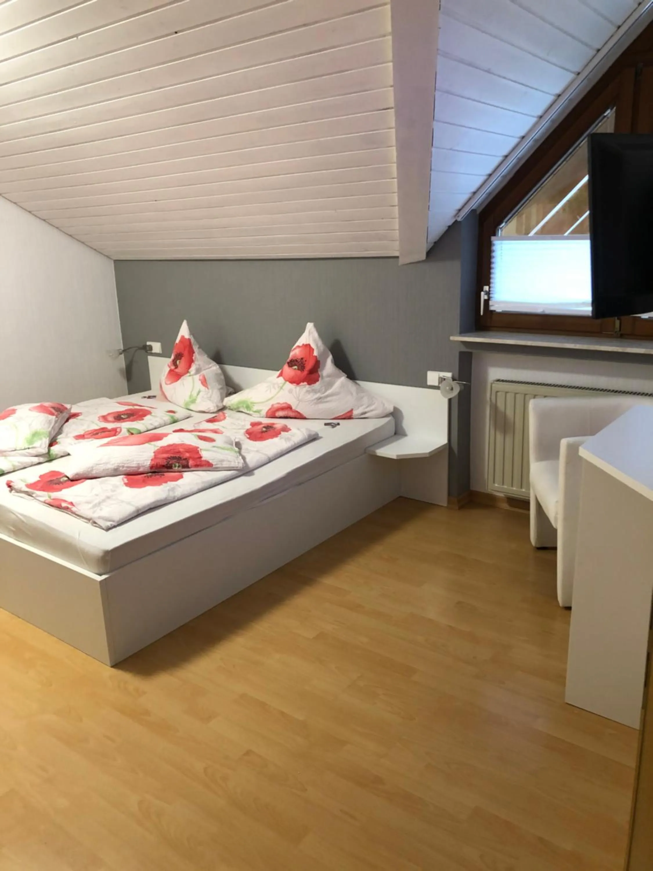 Photo of the whole room, Bed in Landhaus Monika