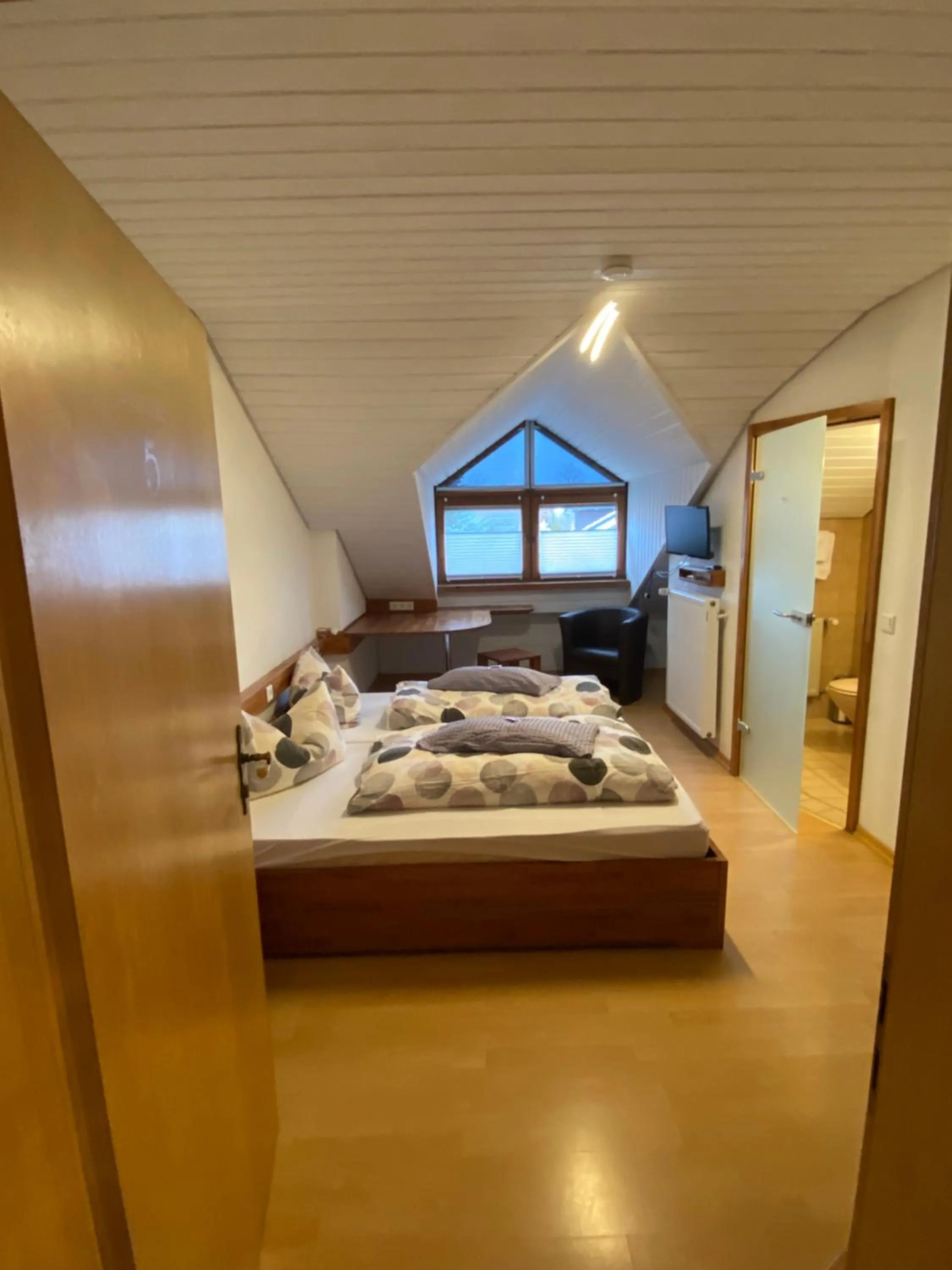 Photo of the whole room, Bed in Landhaus Monika