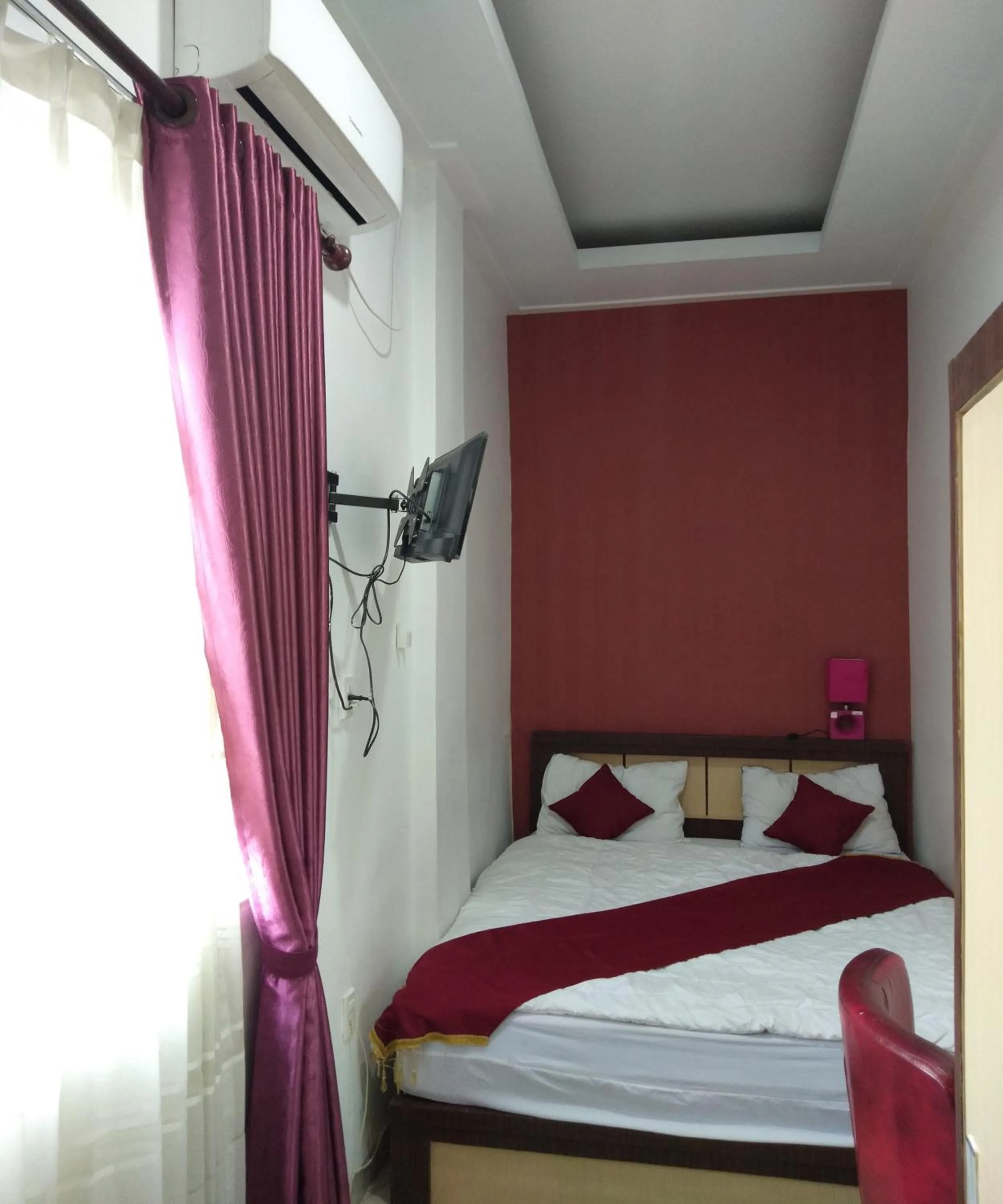 Bed in D&D Guest House & Cafe Syariah