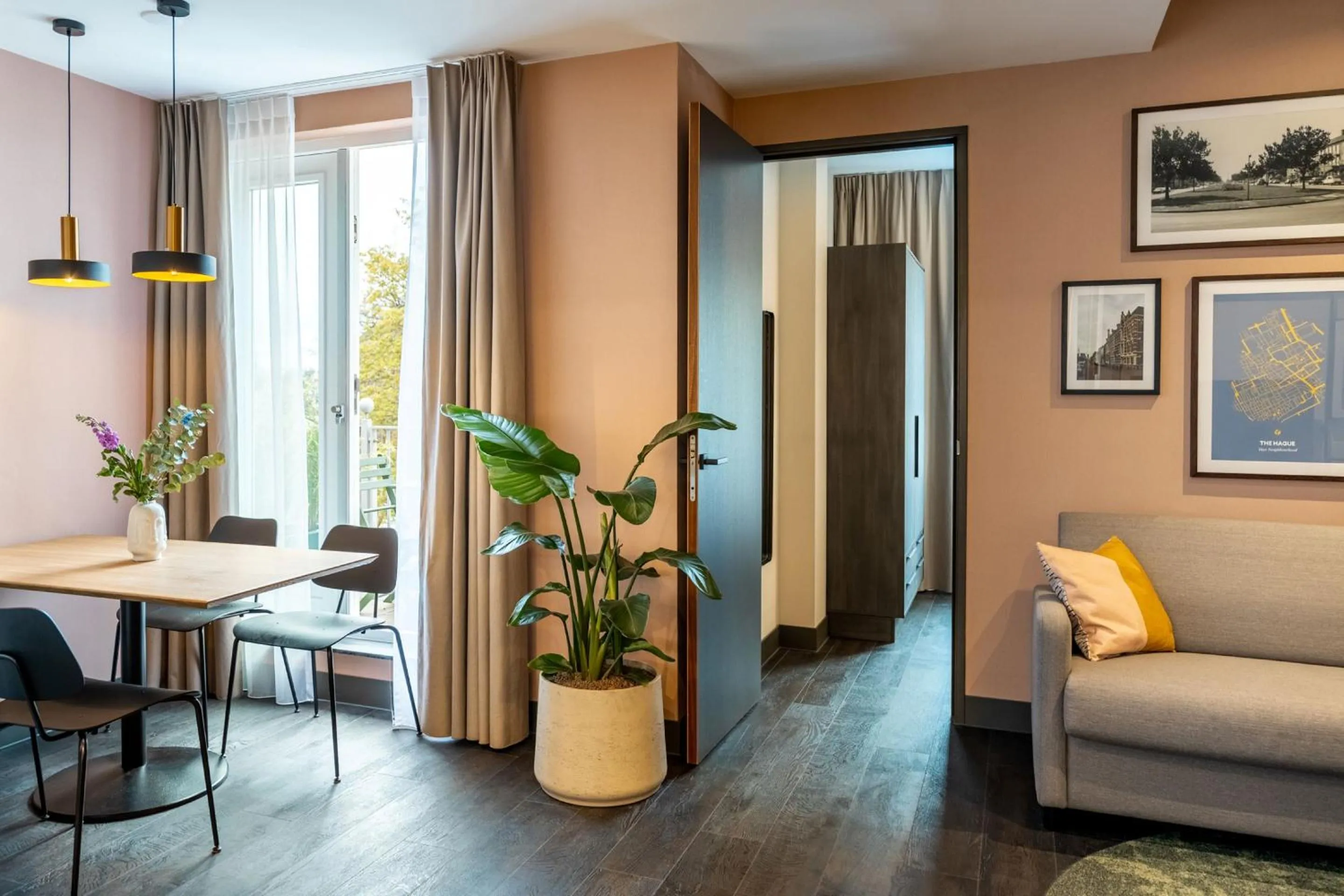 Living room in YAYS The Hague Willemspark by Numa