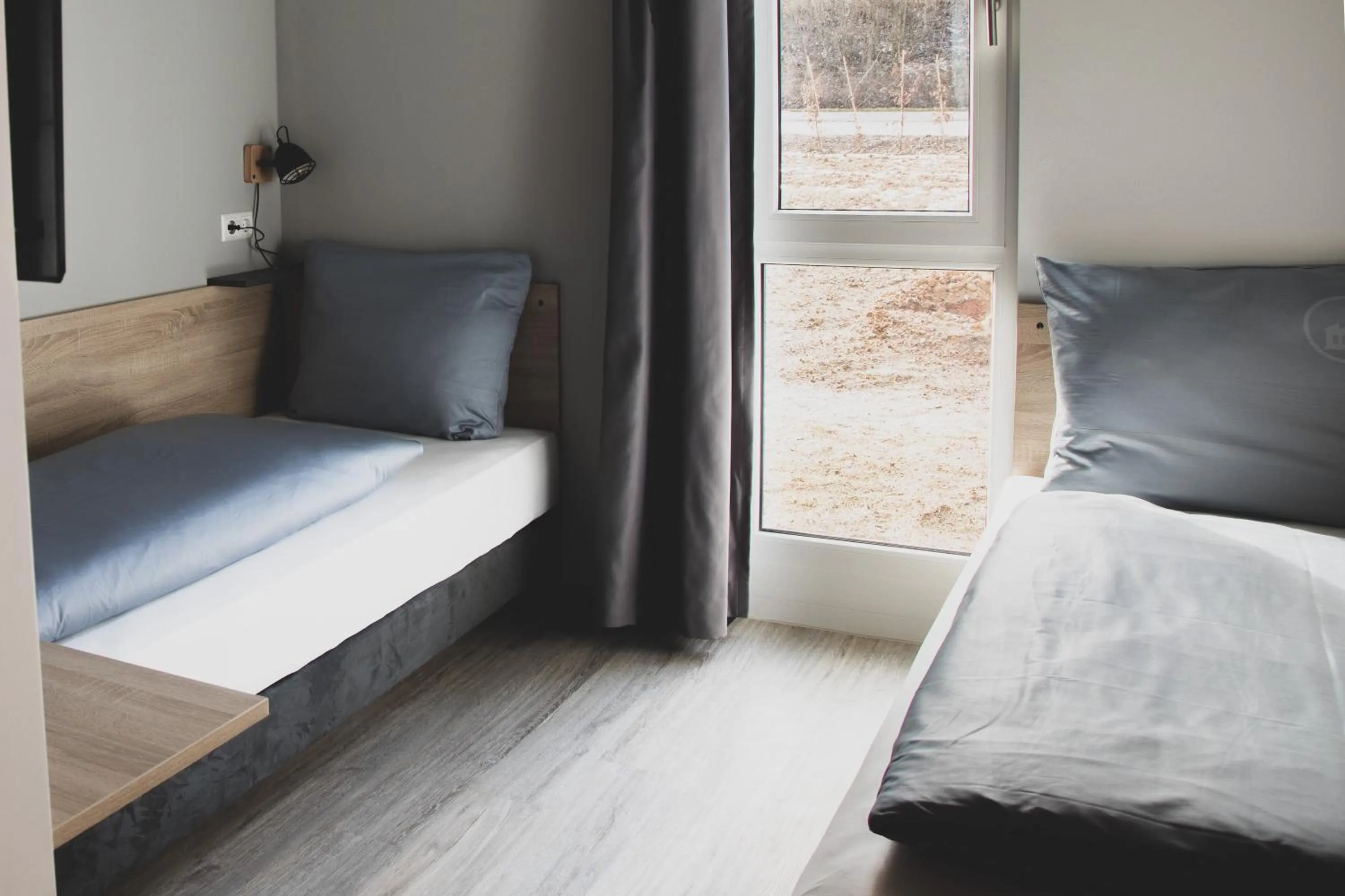 Bedroom, Bed in Das Schlafwerk Stuttgart-Nord -SELF-CHECK IN - keine Rezeption-LowBudget-cashless