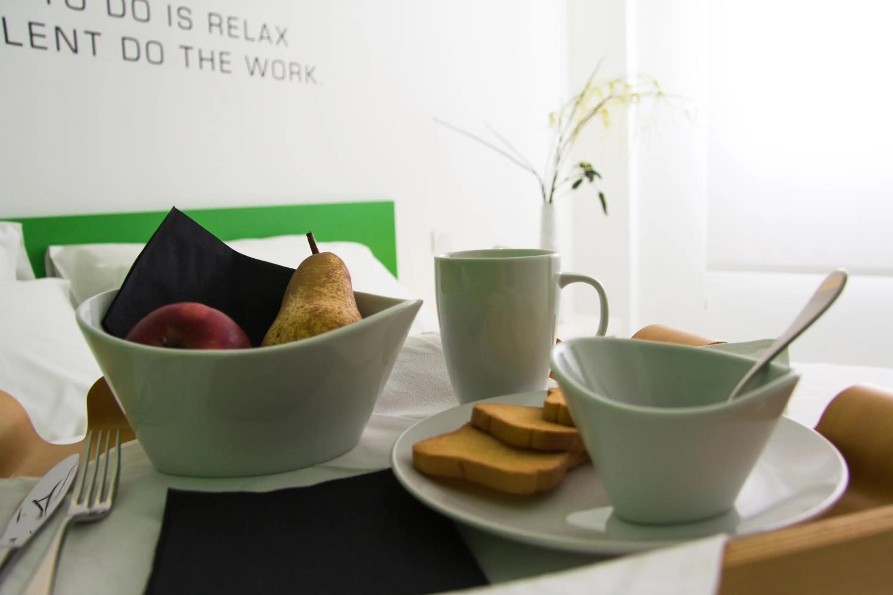 Decorative detail in Bed 'n Design