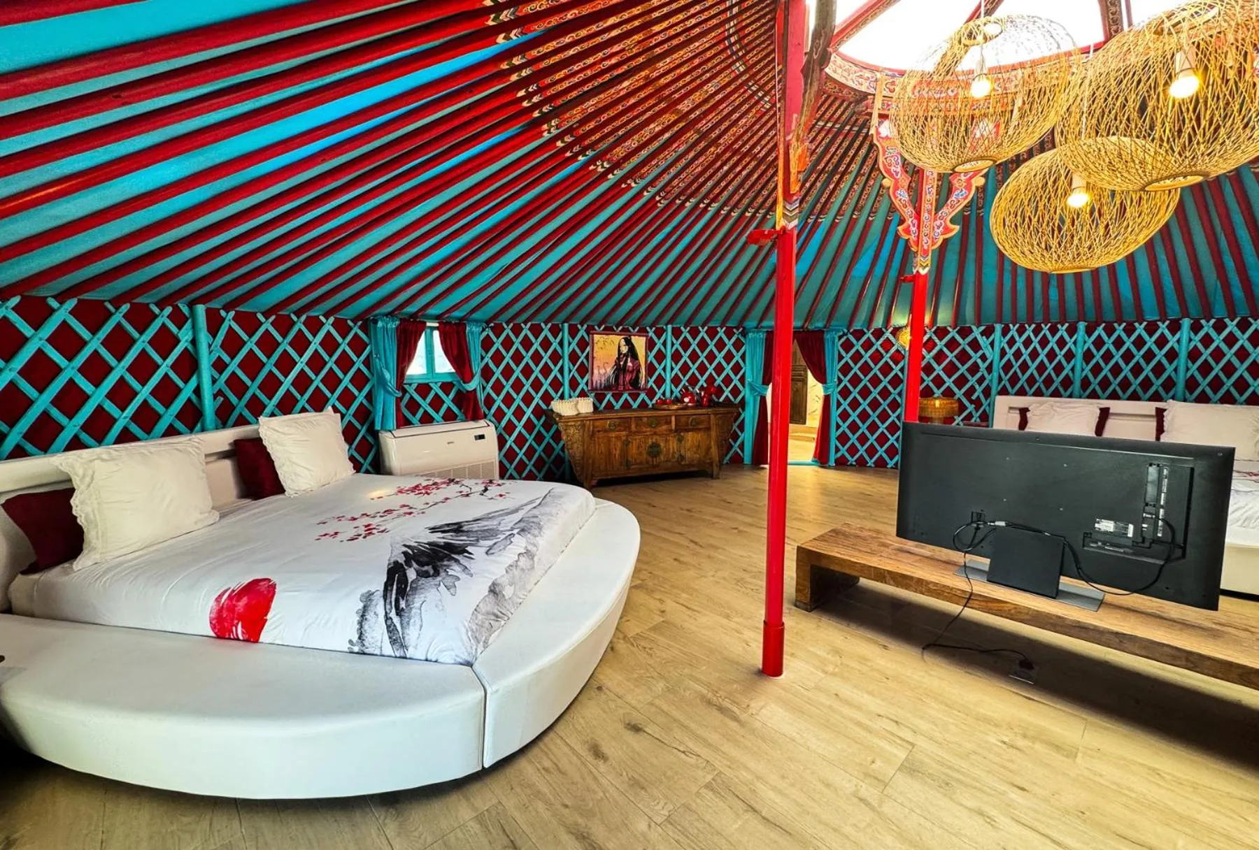 Bed in Cortijo Boutique Marbella