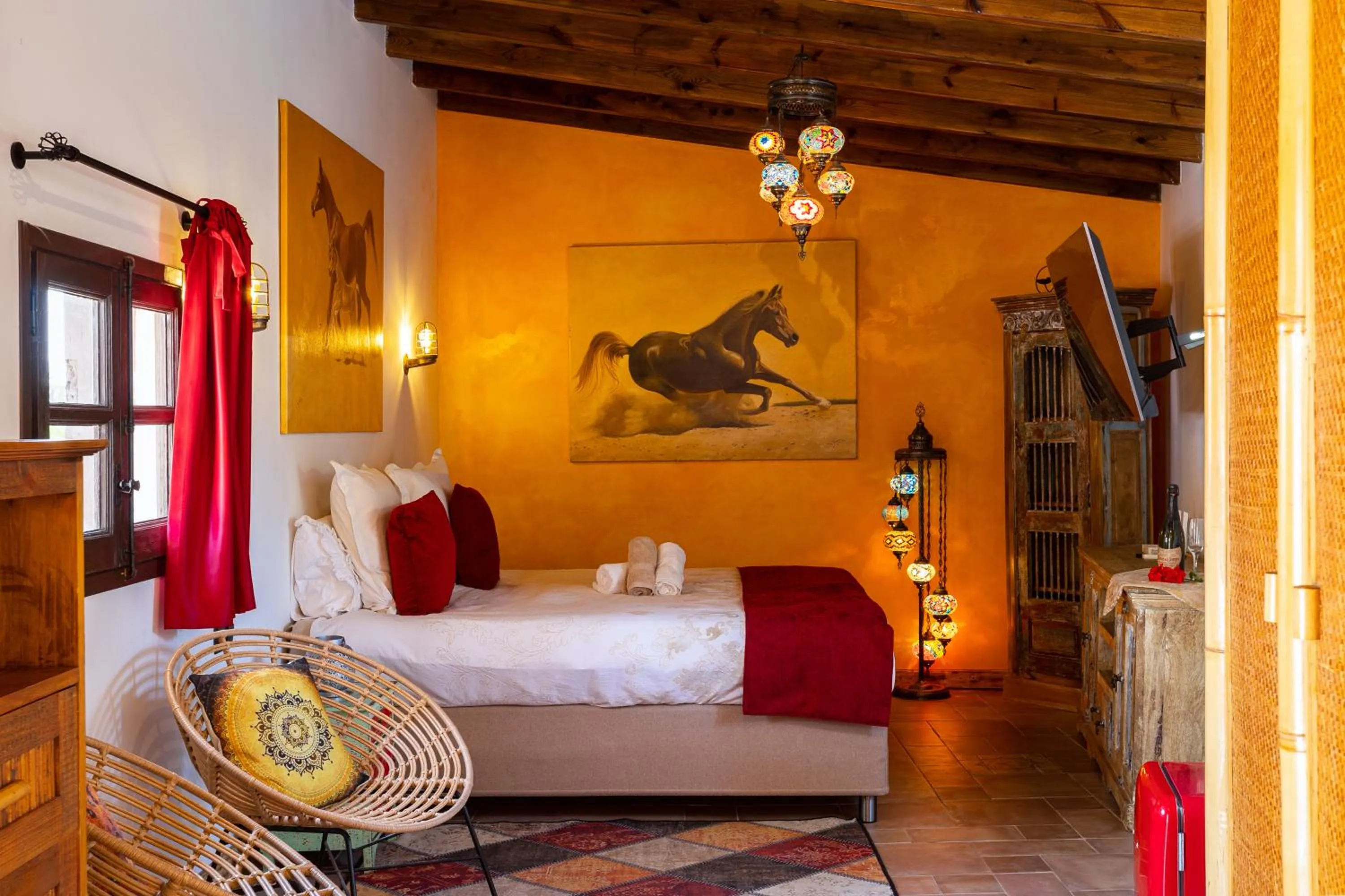 Bed in Cortijo Boutique Marbella