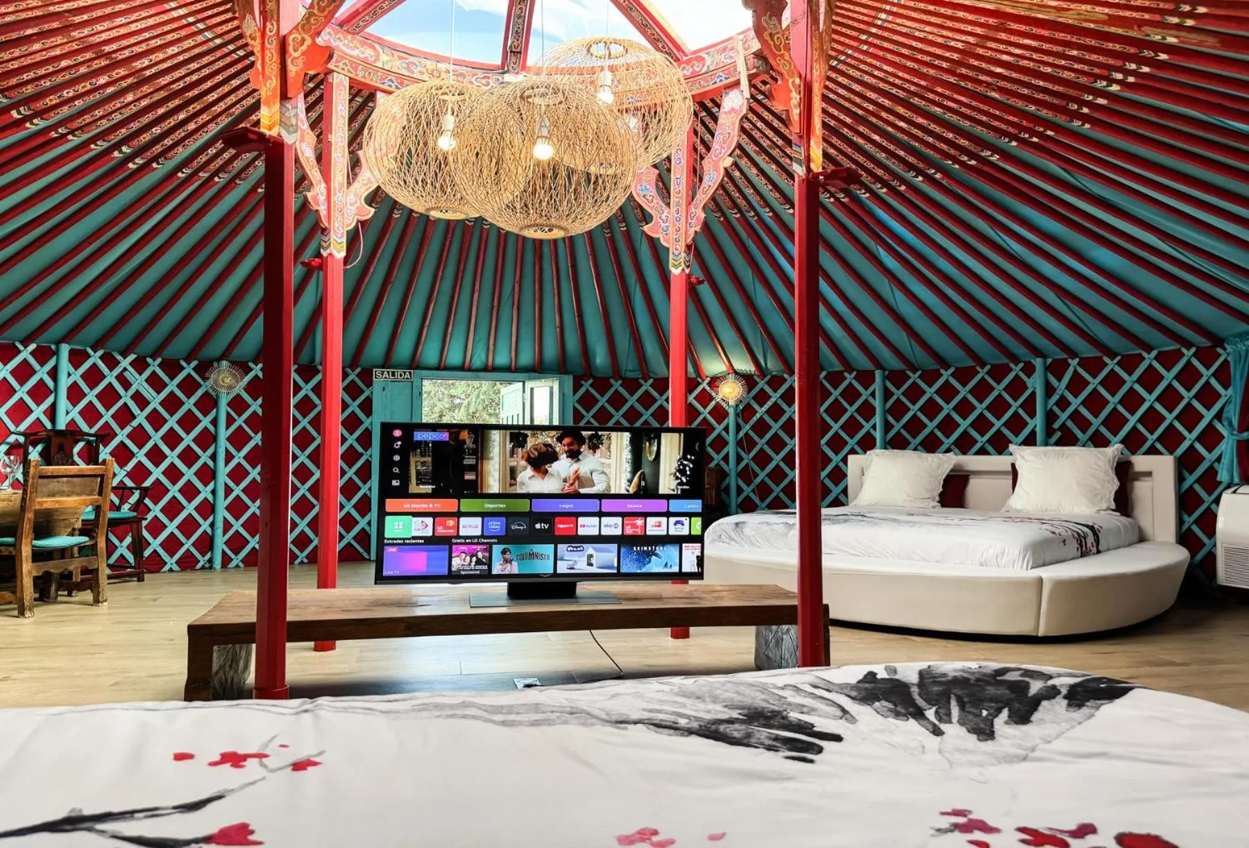 Bed in Cortijo Boutique Marbella