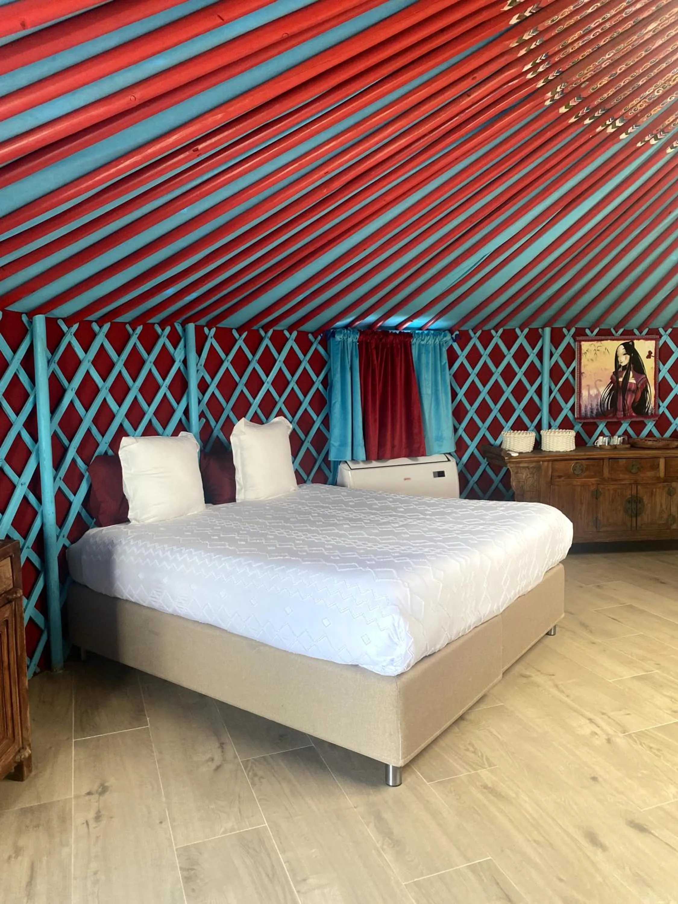 Bed in Cortijo Boutique Marbella