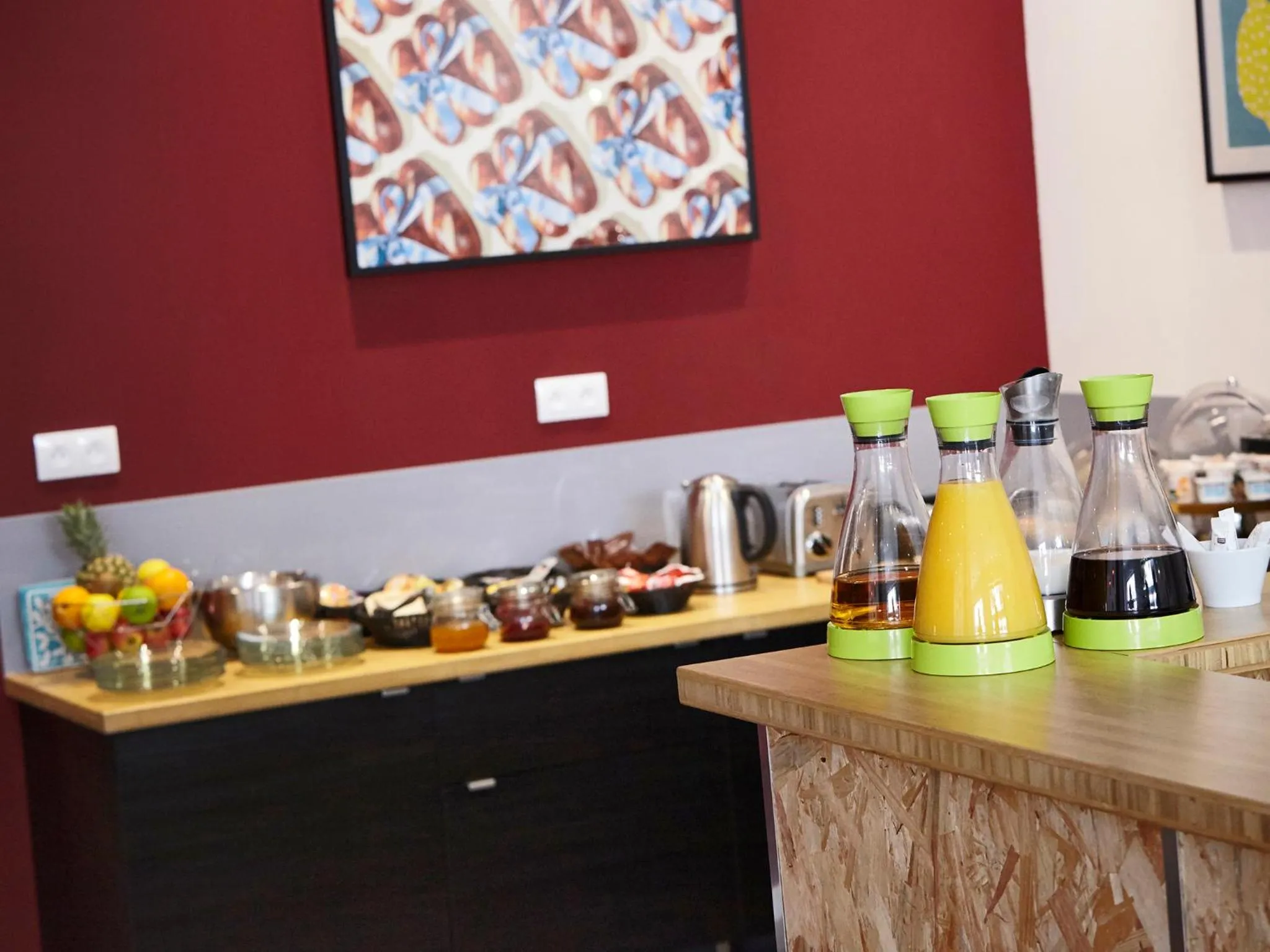 Buffet breakfast in Kyriad Marseille Blancarde - Timone