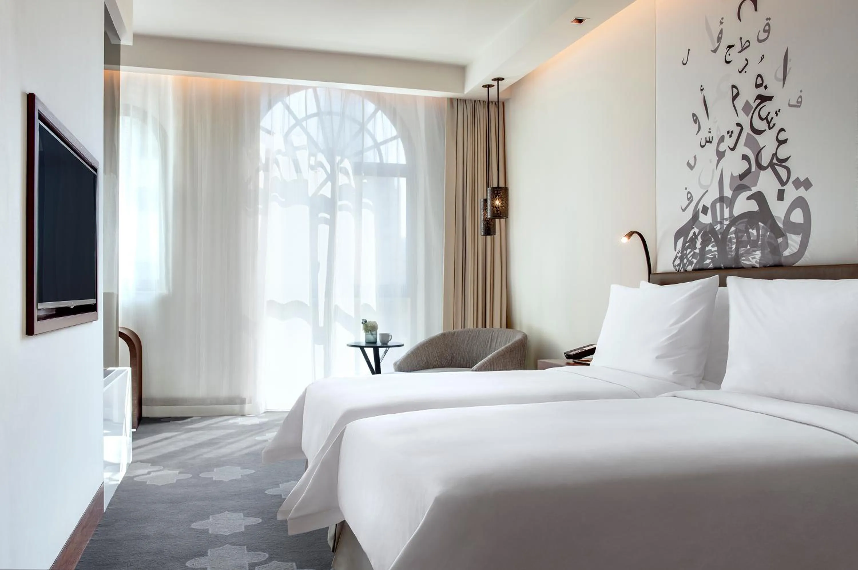 Bedroom, Bed in The Heritage Hotel, Autograph Collection, Downtown Dubai