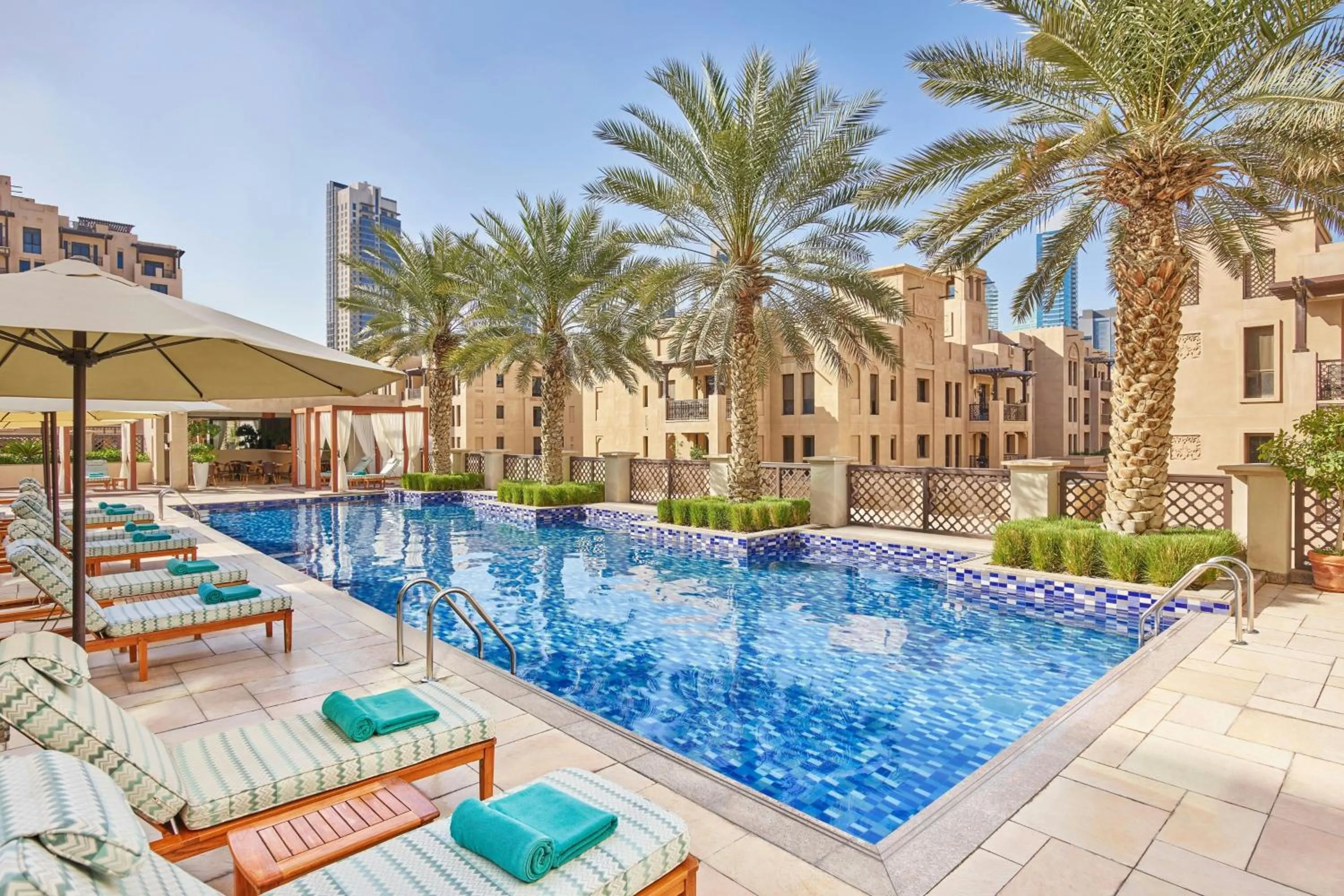 Swimming pool in The Heritage Hotel, Autograph Collection, Downtown Dubai