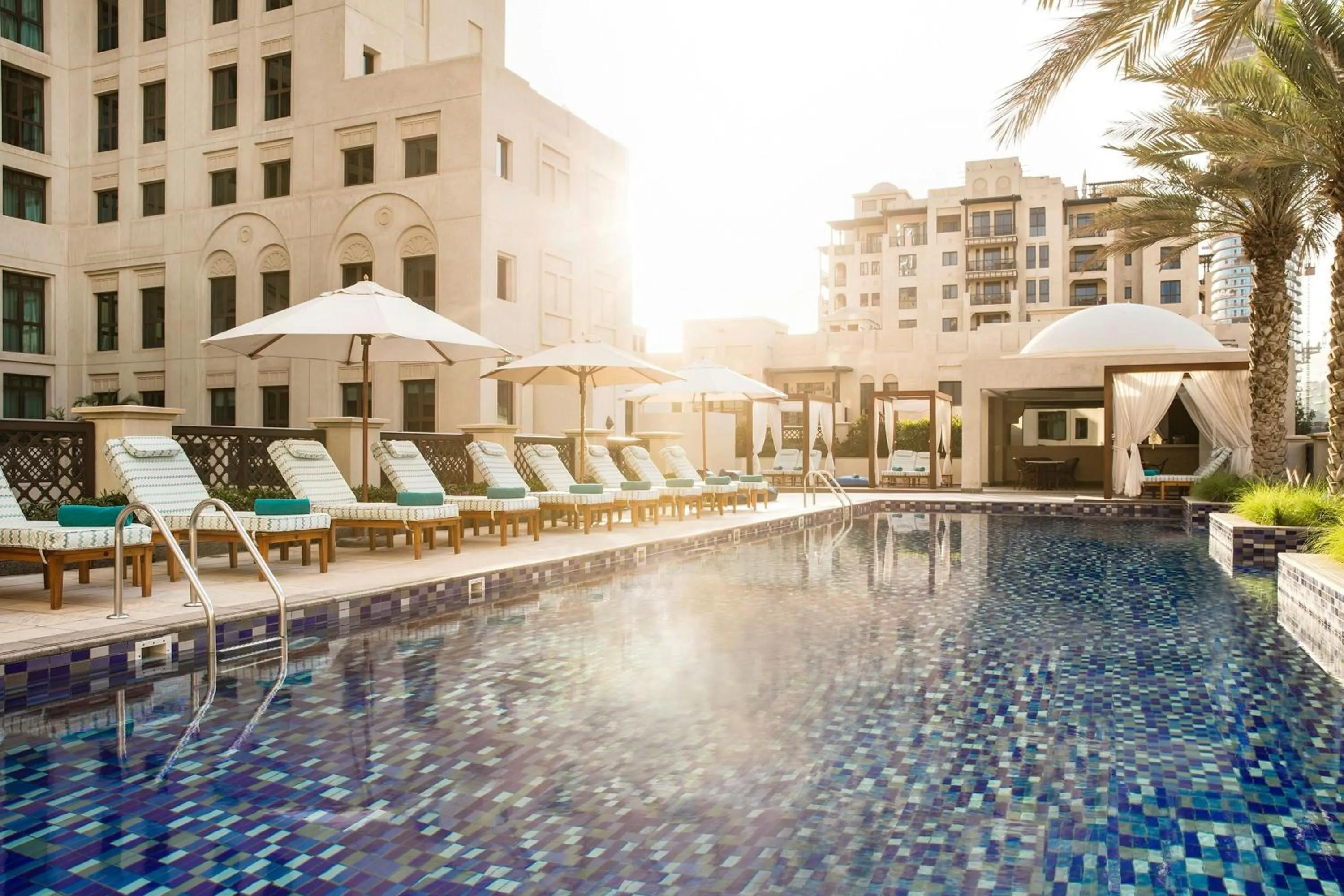 Swimming pool in The Heritage Hotel, Autograph Collection, Downtown Dubai
