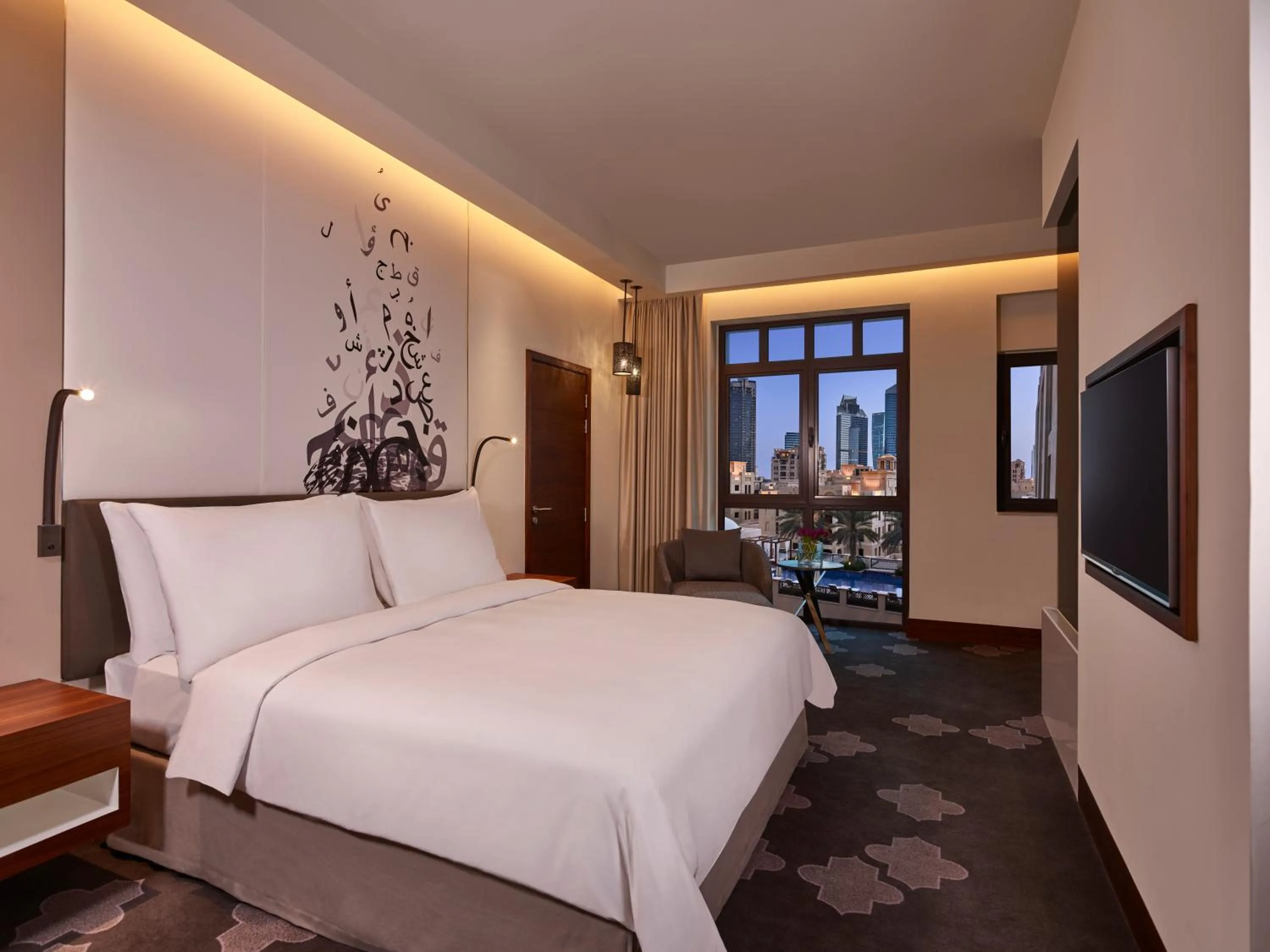 Bedroom, Bed in The Heritage Hotel, Autograph Collection, Downtown Dubai