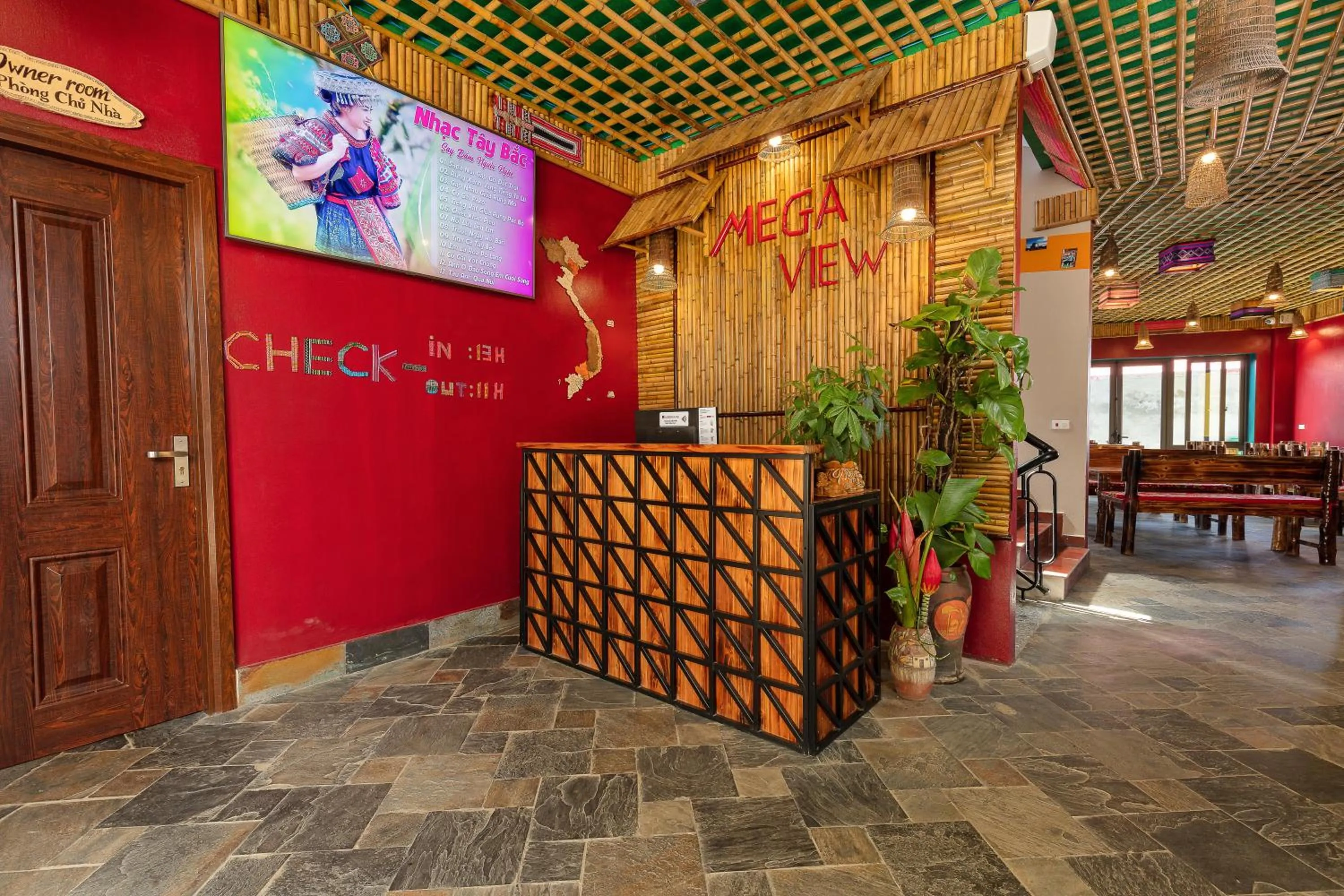 Facade/entrance in Mega View Homestay