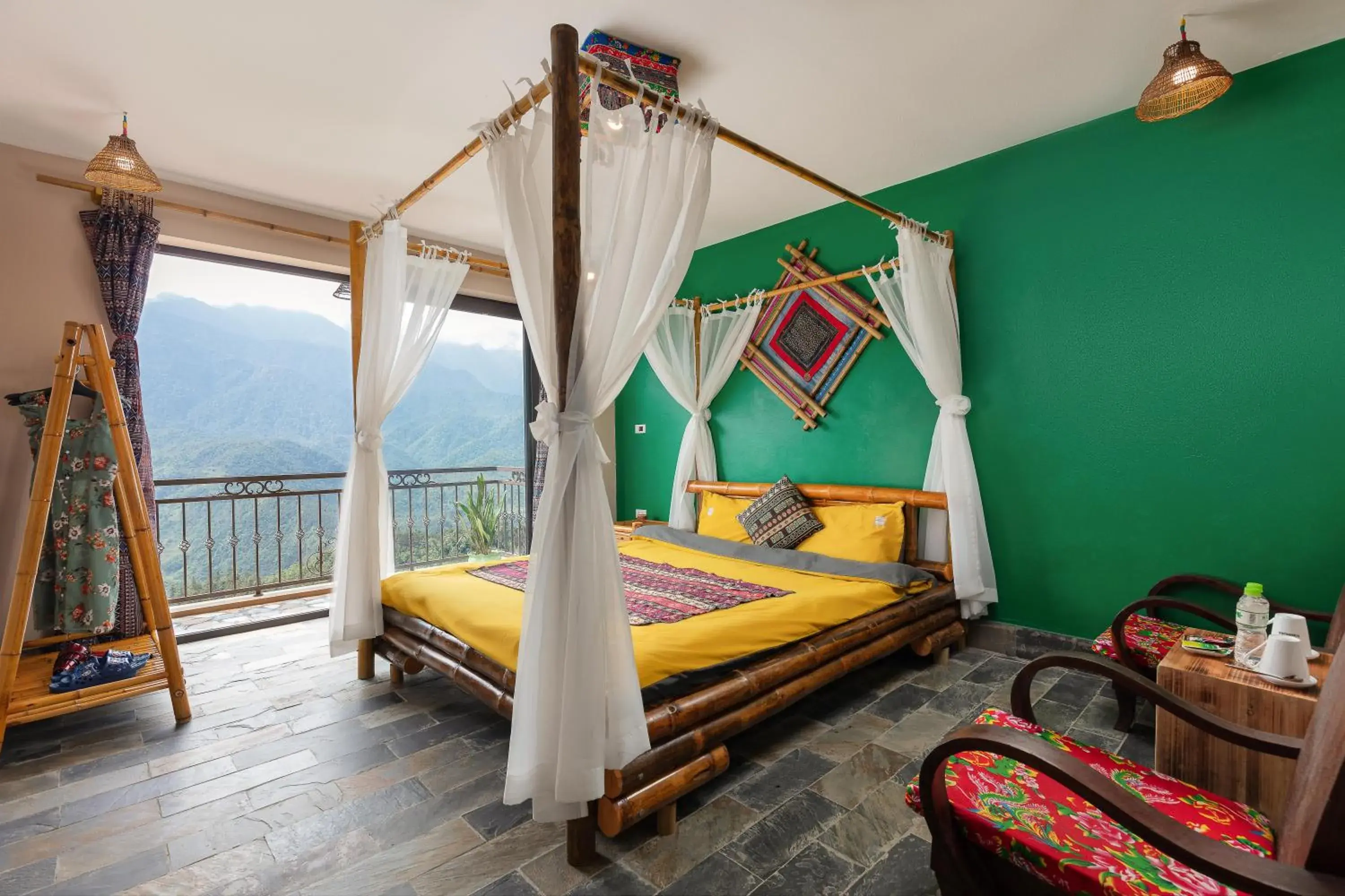 King Room with Mountain View - single occupancy in Mega View Homestay King Room with Mountain View - single occupancy in Mega View Homestay