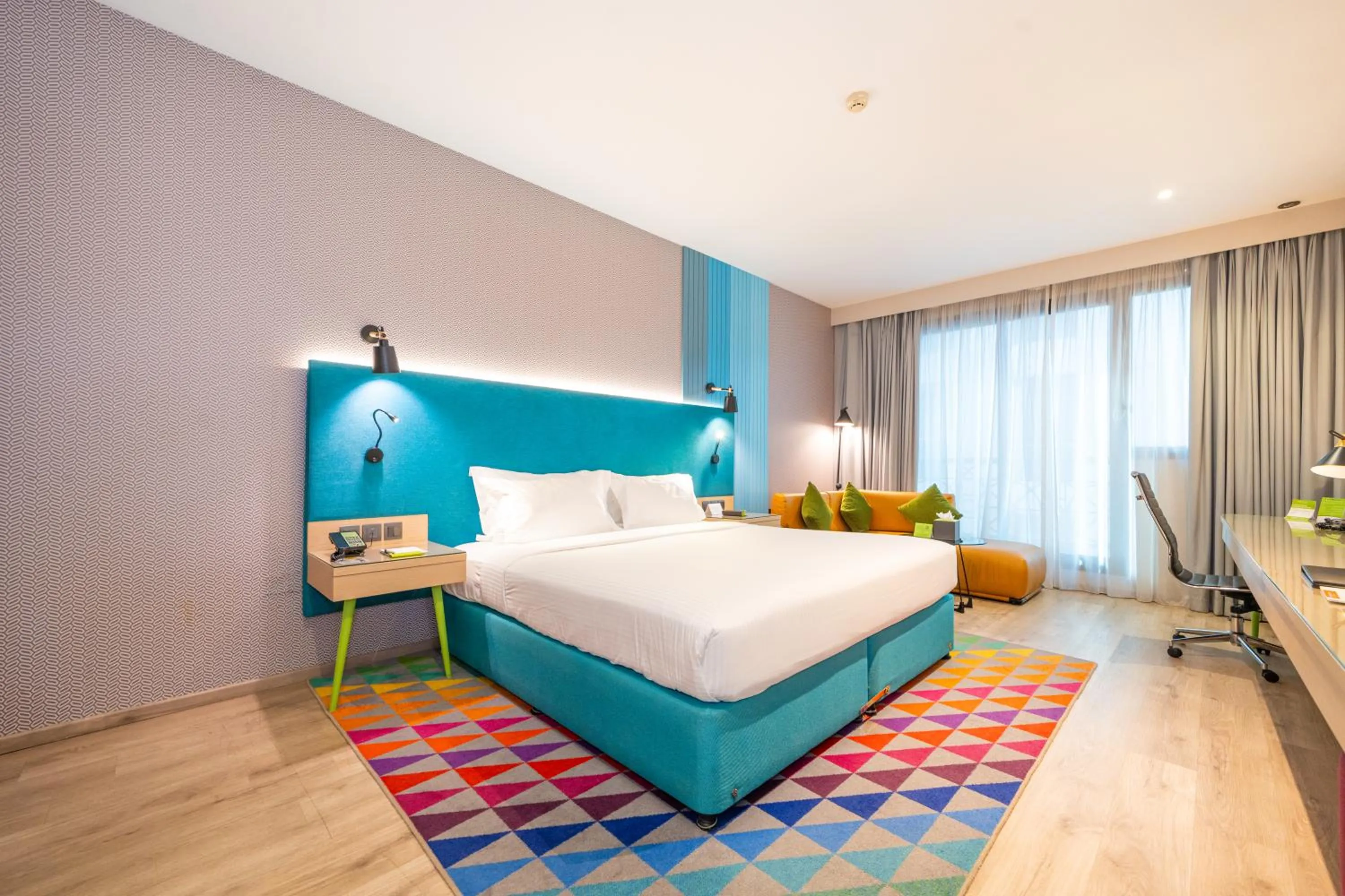 Bed in La Quinta by Wyndham Dubai Jumeirah