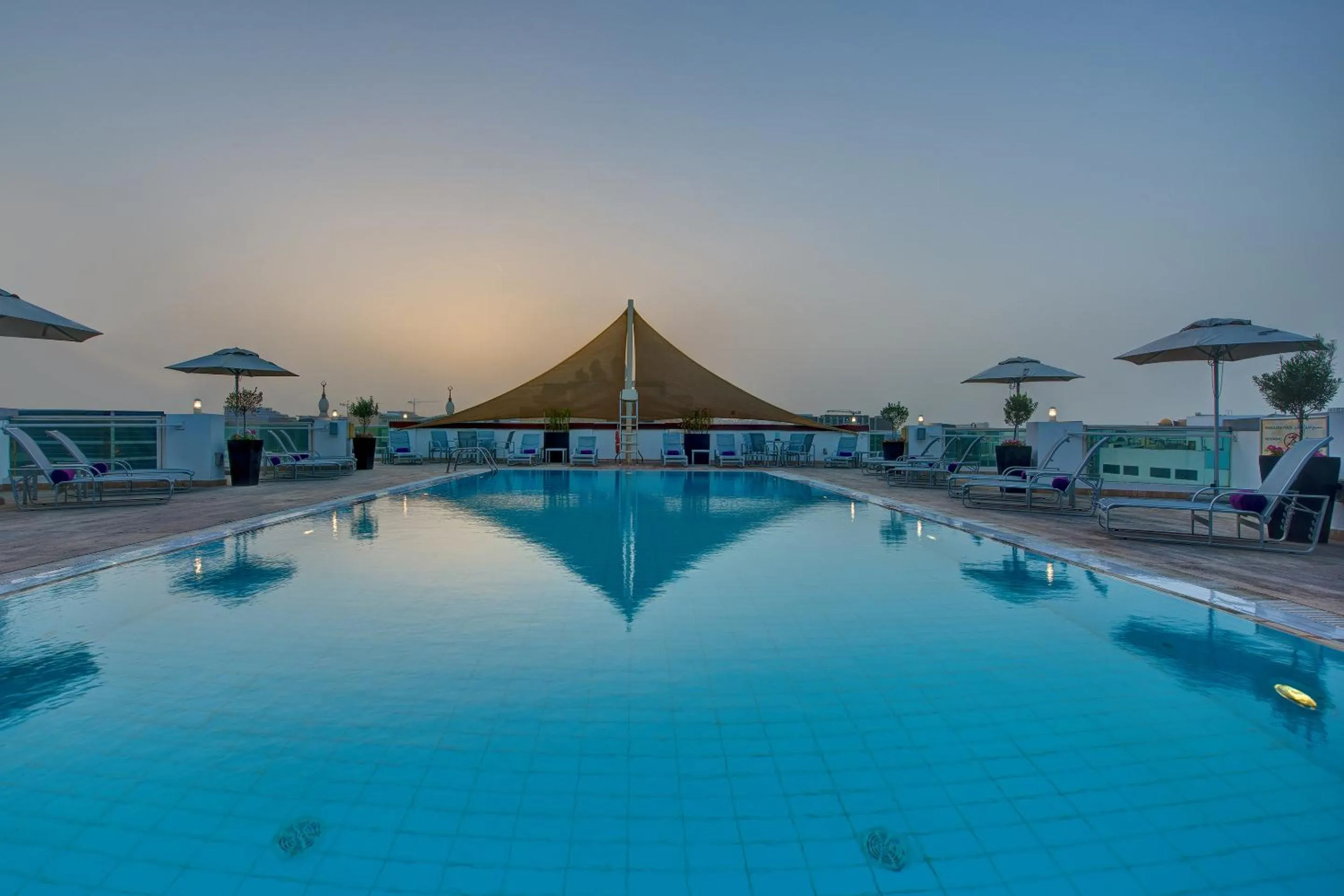 Swimming pool in J5 Hotels – Port Saeed