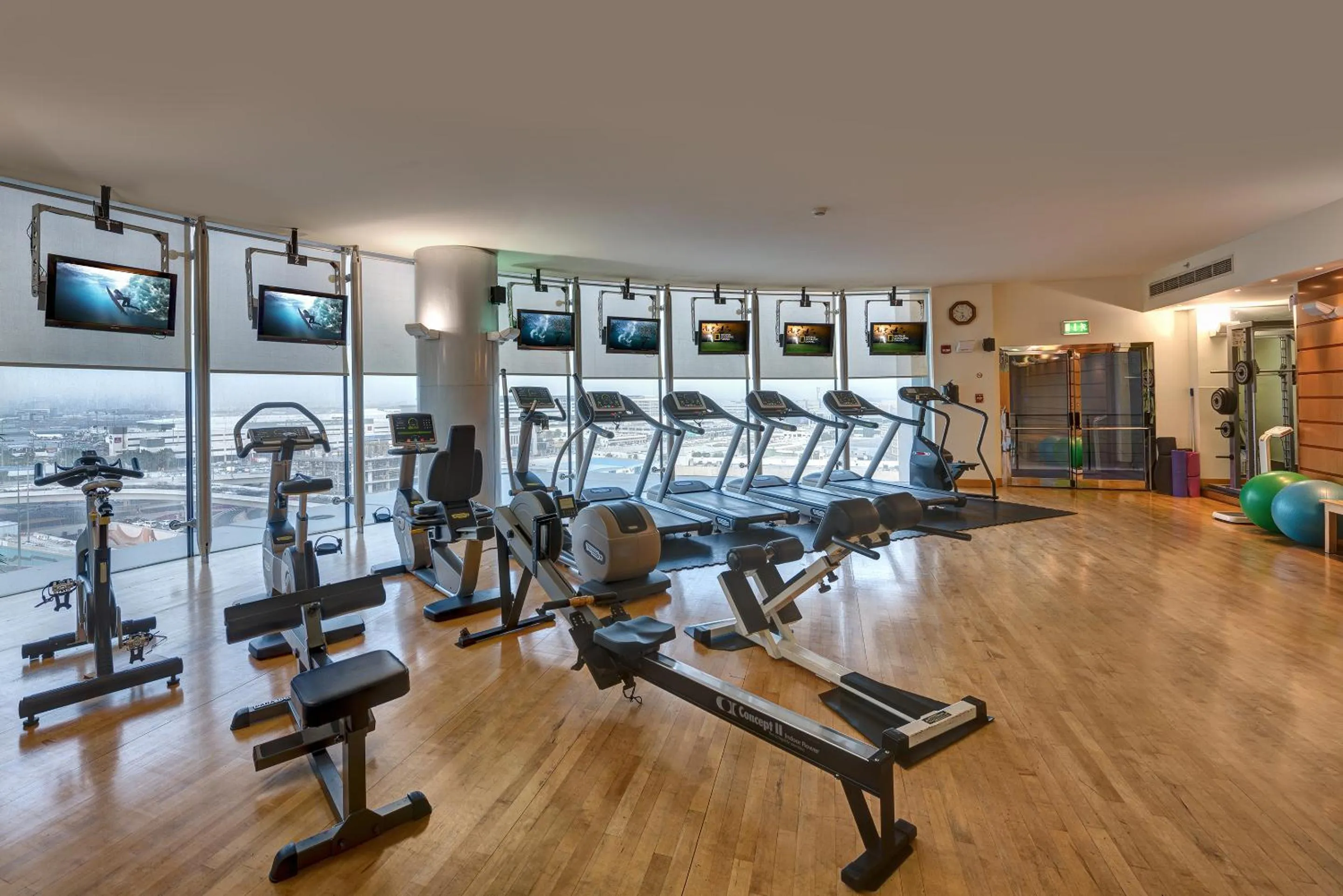 Fitness centre/facilities in J5 Hotels – Port Saeed