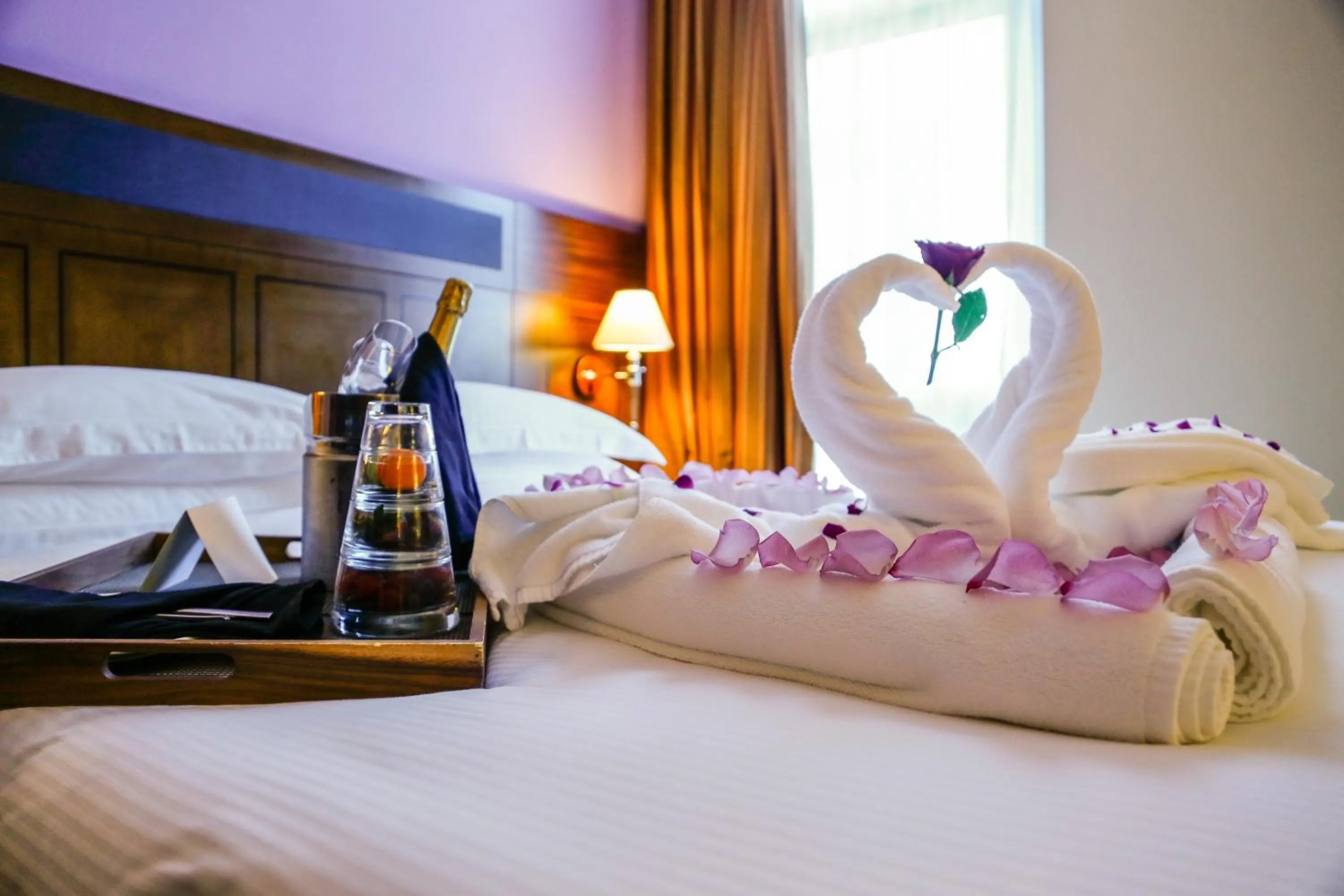 Decorative detail, Bed in J5 RIMAL Hotel Apartments